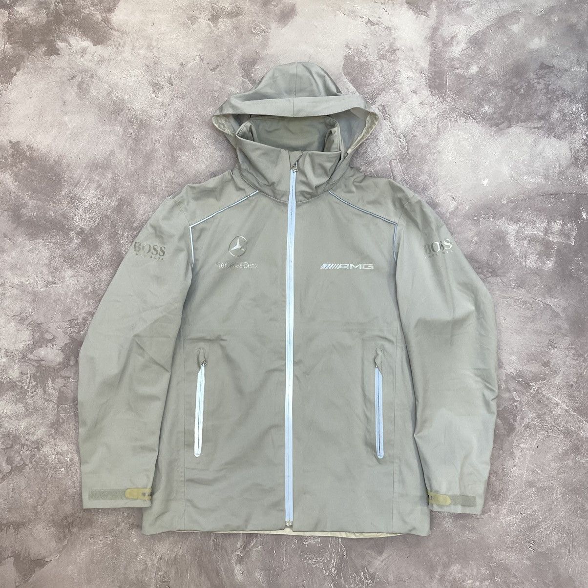 Hugo Boss Mercedes-Benz AMG MA-1ジャケット 中古・古着通販】BOSS HUGO BOSS (ボス ヒューゴボス) Mercedes Benz