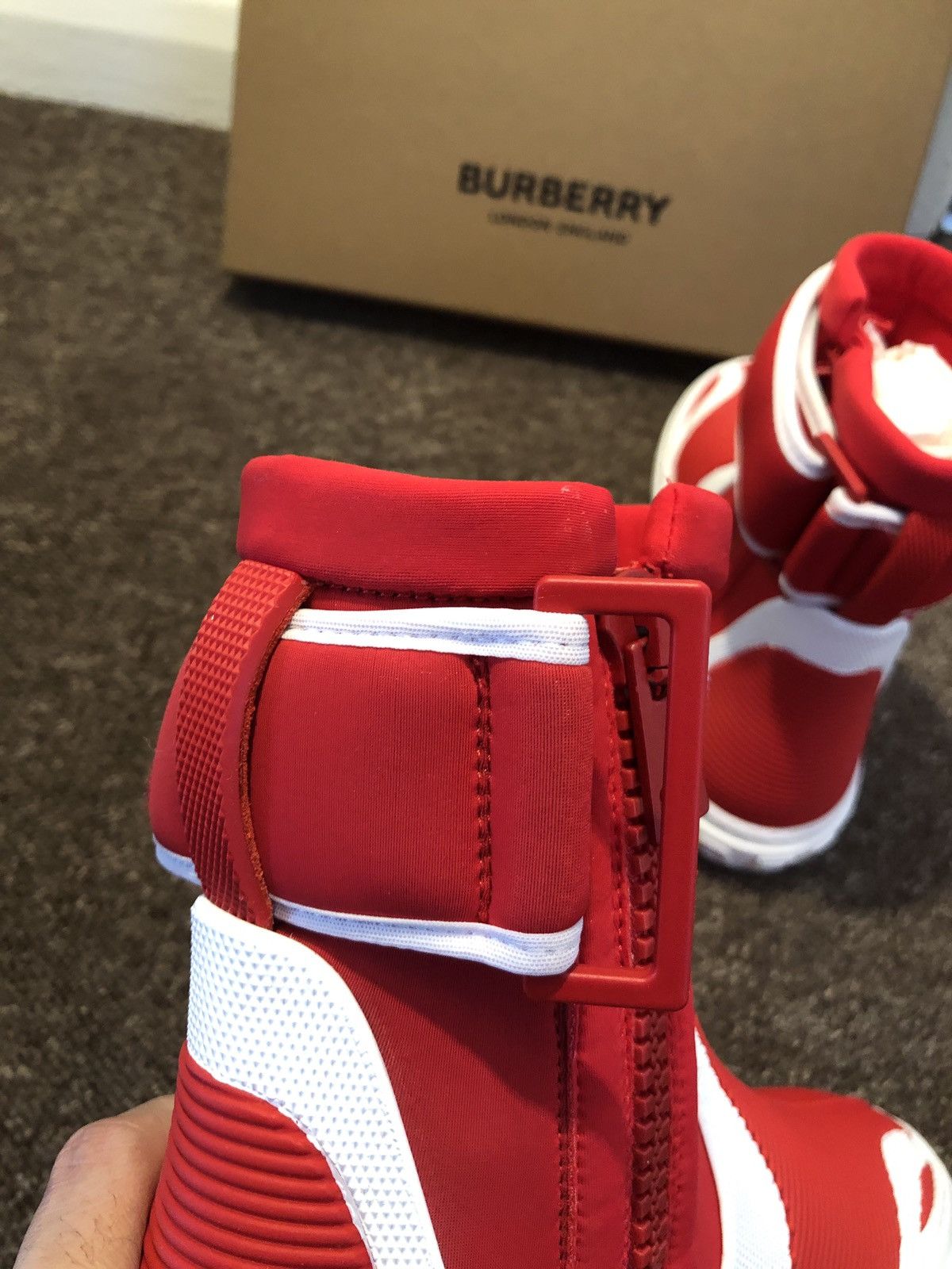 Burberry Burberry Ankle Boots size 42 EU Size US 8.5 / EU 41-42 - 11 Thumbnail
