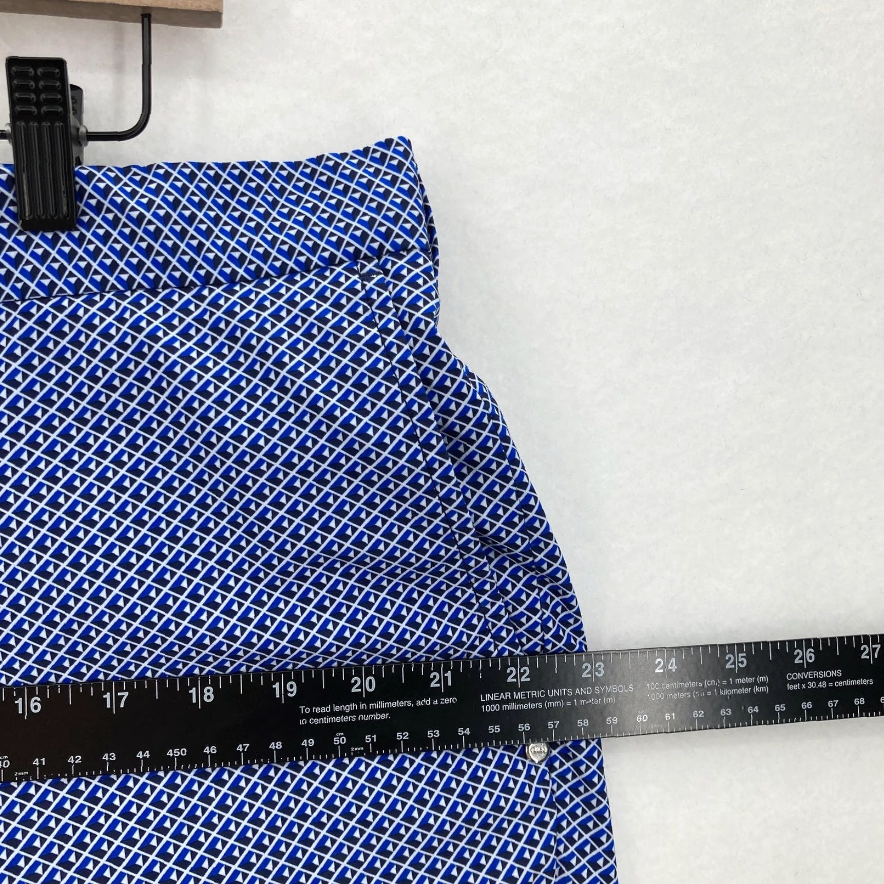 RLX Ralph Lauren RLX Ralph Lauren Shorts Mens 36 Blue Golf Performance Stretch Geometric Print Size US 36 / EU 52 - 7 Thumbnail