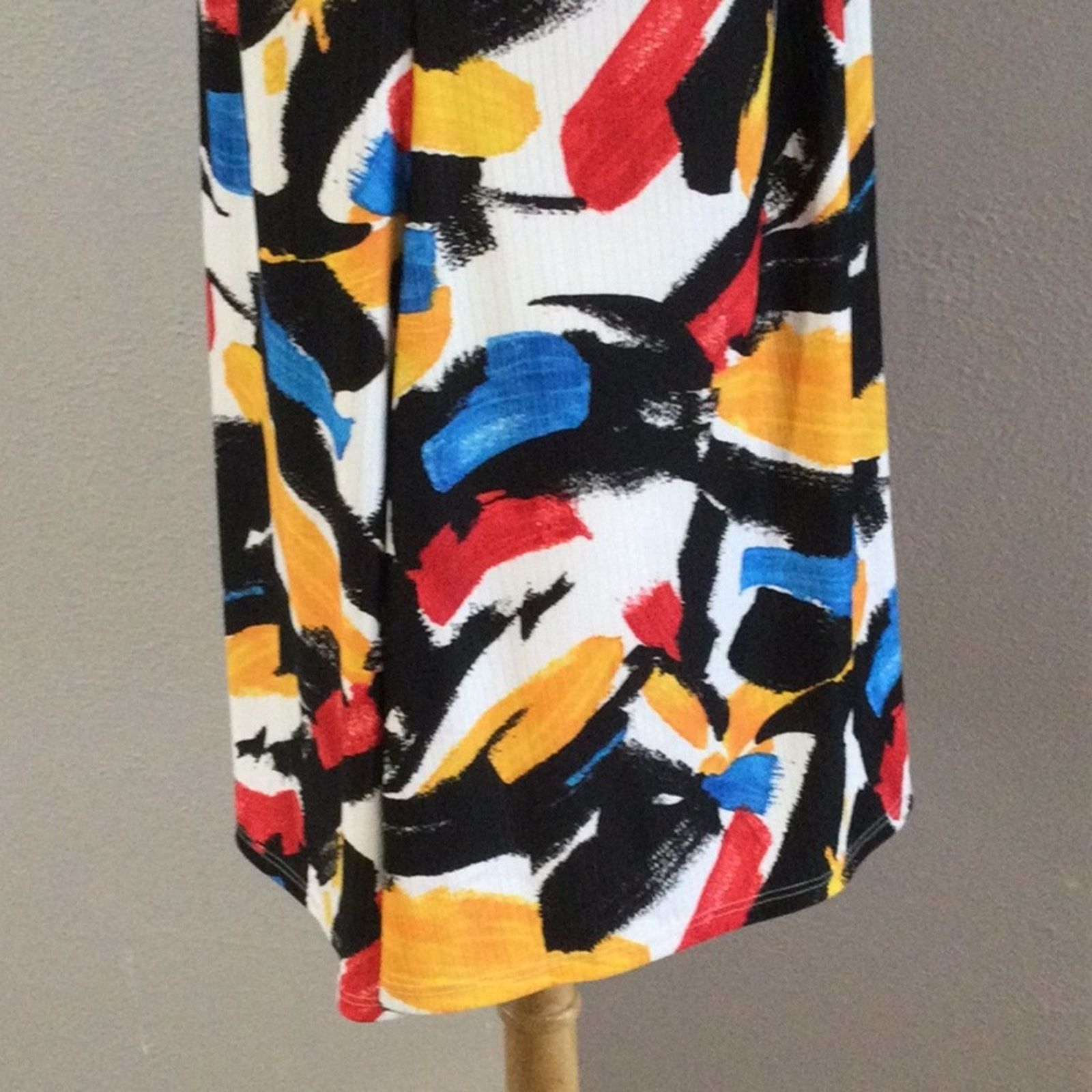 Other Kori Abstract Print Vintage Sleeveless Mini Dress Size L Size L / US 10 / IT 46 - 6 Thumbnail