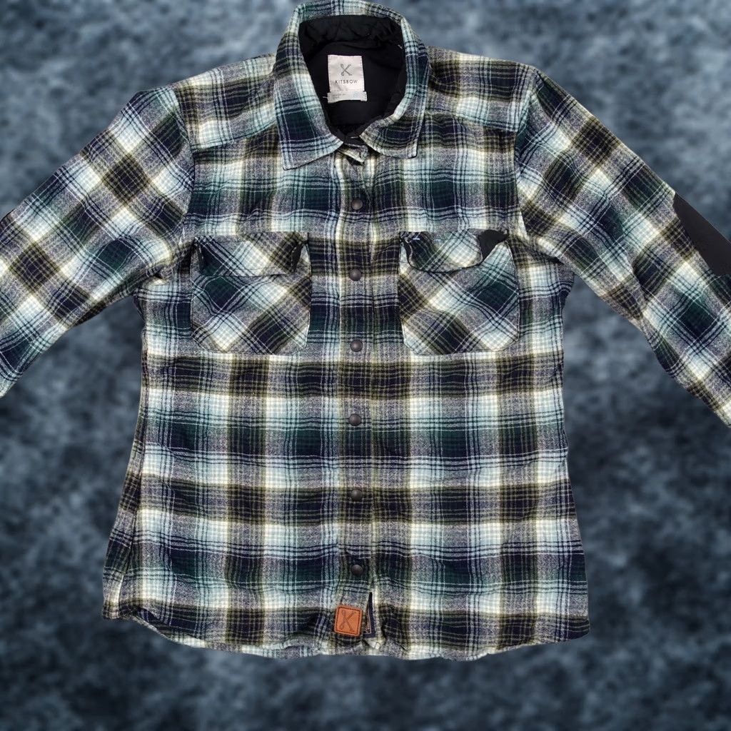 Pendleton Kitsbow Shirt Mens XS Black Pendleton Plaid Wool Snap Front Flannel Button-Up with Pockets Size US XS / EU 42 / 0 - 1 Thumbnail