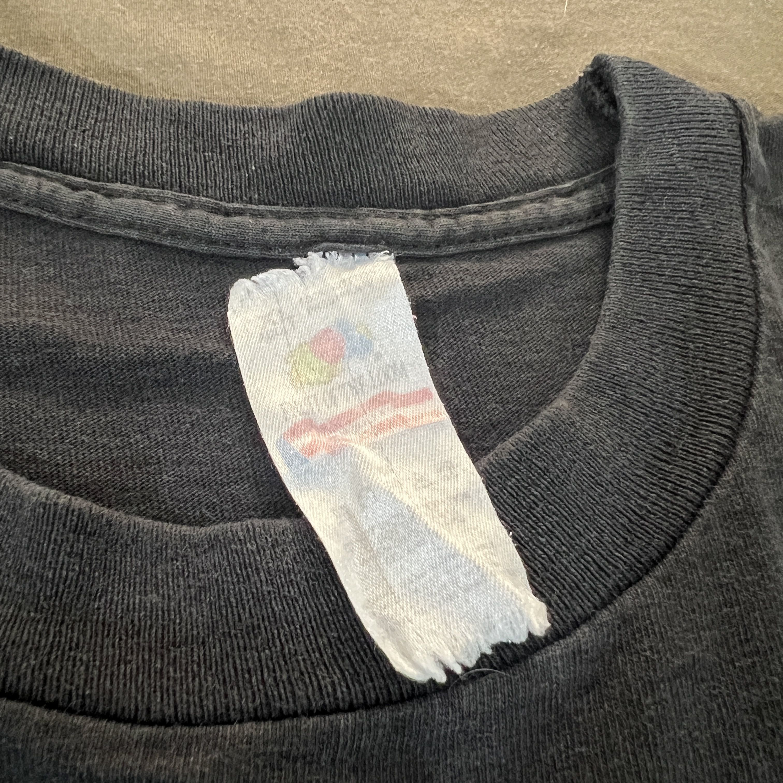 Vintage Vintage 90s real men follow Jesus God Bible Holy Tee Faded Size US XL / EU 56 / 4 - 3 Thumbnail
