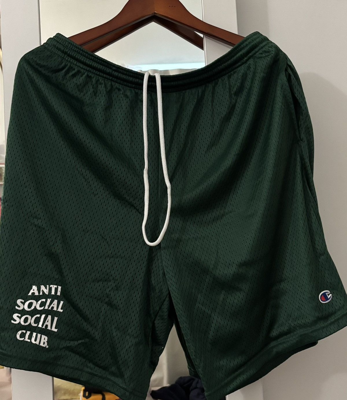 Anti Social Social Club Anti Social Social Club x Champion Mesh Shorts Size US 35 - 1 Thumbnail