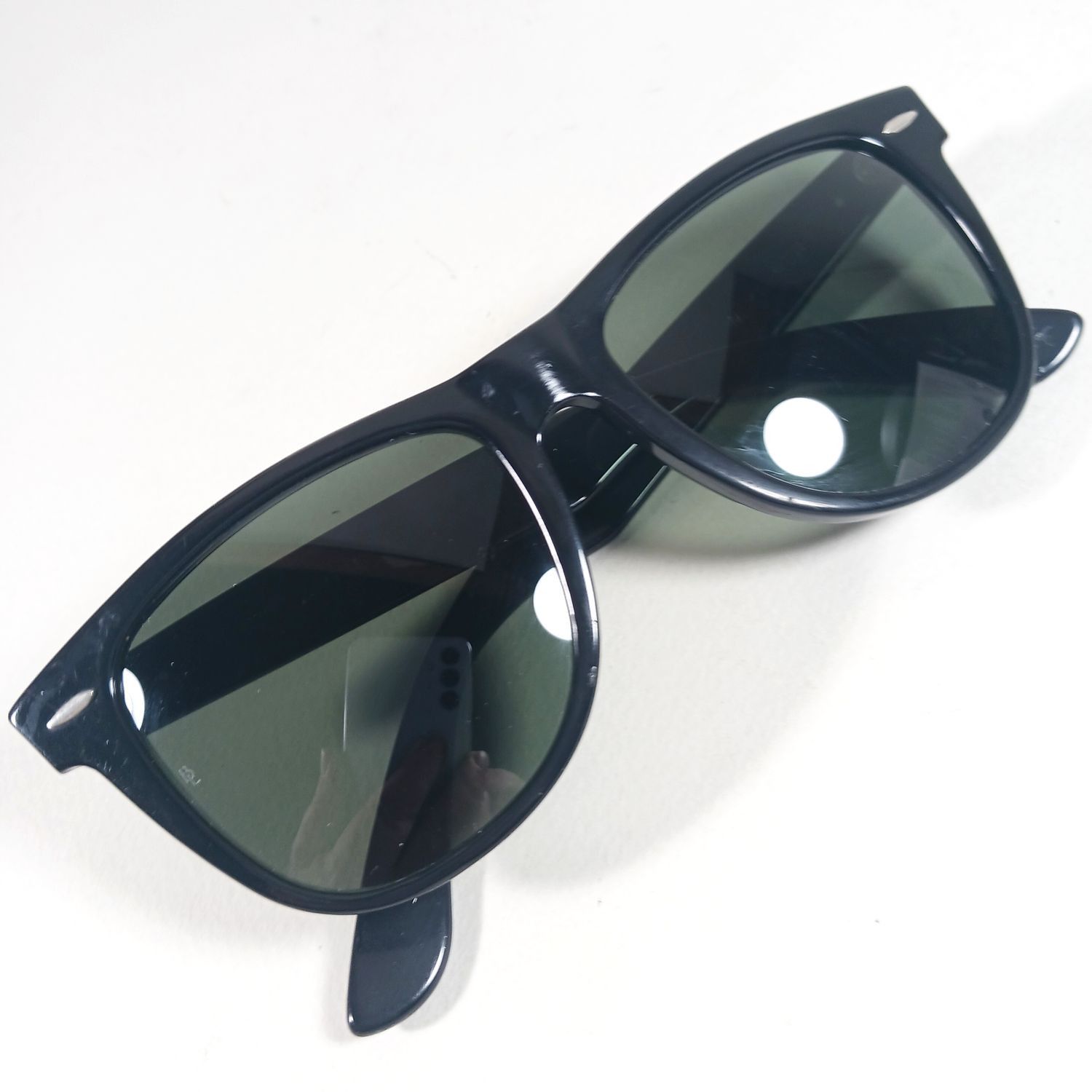 Bausch & Lomb × RayBan Ray Ban Wayfarer II Black Bausch & Lomb Sunglasses US Made Size ONE SIZE - 3 Thumbnail