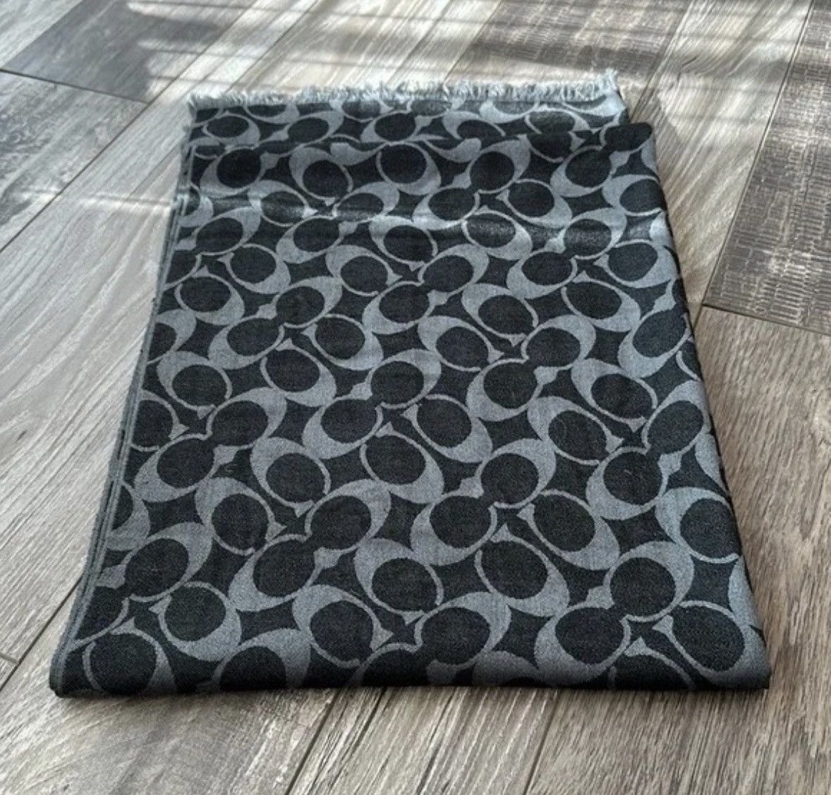 image of Coach Blue Scarf, Women's