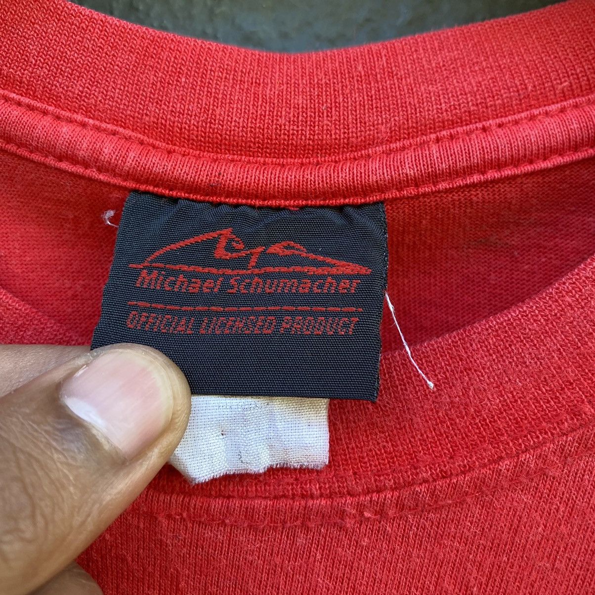 Formula 1 Vintage Faded Y2K Michael Schumacher World Champion ERD TEE Size US L / EU 52-54 / 3 - 5 Thumbnail