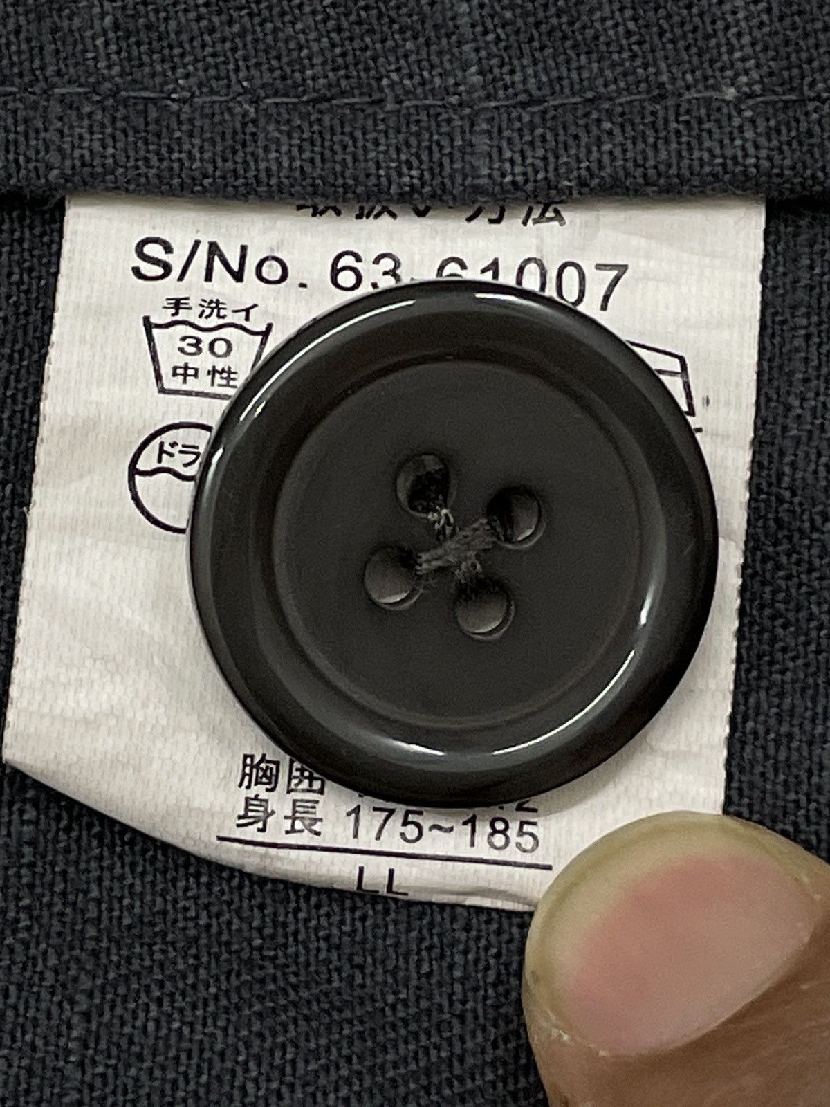 If Six Was Nine Punk Bondage Japanese Chain Jacket LGB Style Size US M / EU 48-50 / 2 - 14 Thumbnail