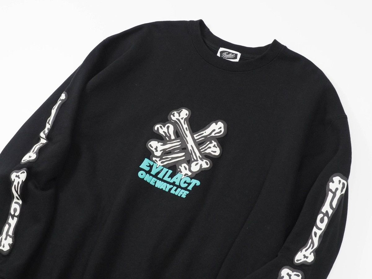 Japanese Brand The Evilact sweater shirt Size US XXL / EU 58 / 5 - 2 Thumbnail
