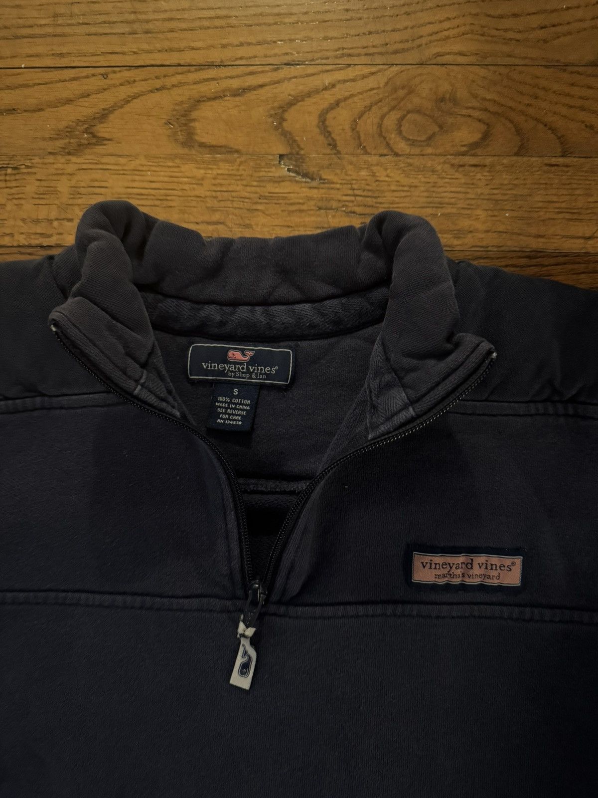 Vineyard Vines Small Navy Blue Vineyard Vines 1/4 Zip up Size US S / EU 44-46 / 1 - 3 Thumbnail