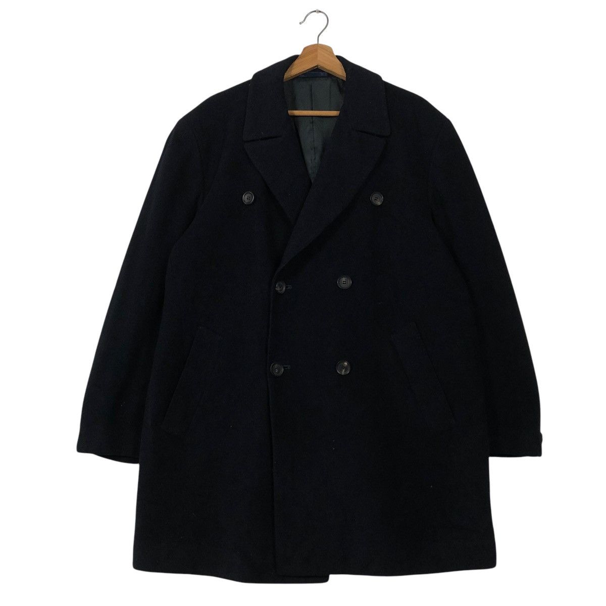 Christian Dior Monsieur 🔥RICH BLACK VINTAGE WOOL JACKET CHRISTIAN DIOR Size US L / EU 52-54 / 3 - 3 Thumbnail