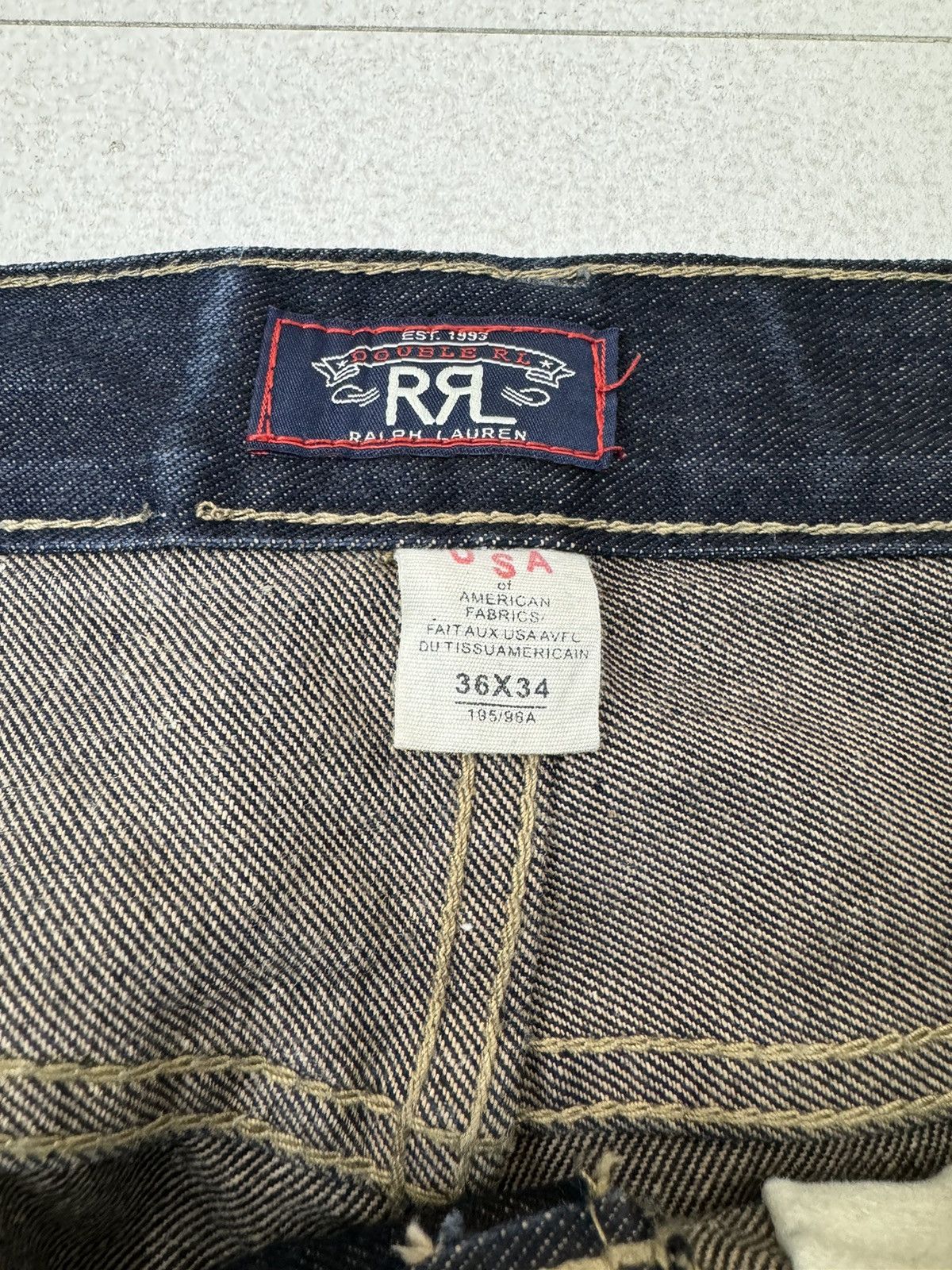 RRL Ralph Lauren Double RL Selvedge Denim Size US 36 / EU 52 - 5 Thumbnail