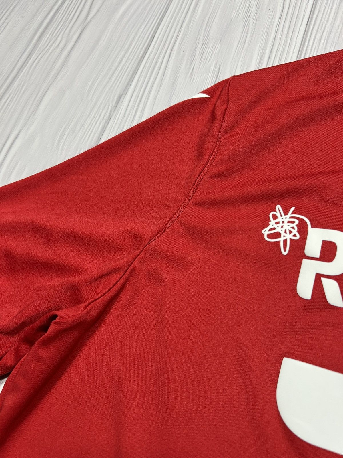 Macron 2020-21 Nottingham Forest #22 R Hodgkin Home Jersey Size 4XL Size US XXL / EU 58 / 5 - 16 Thumbnail