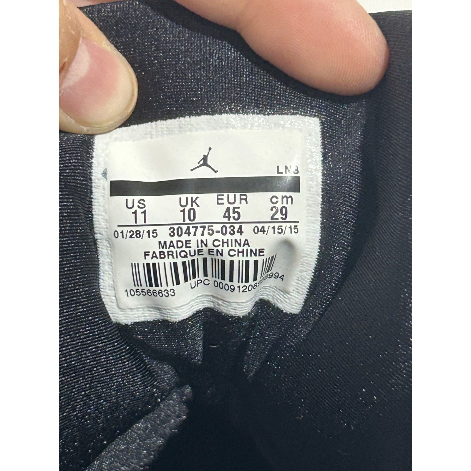 Jordan Brand JORDAN 7 RETRO BORDEUX SIZE 11 PREOWNED Size US 11 / EU 44 - 12 Thumbnail