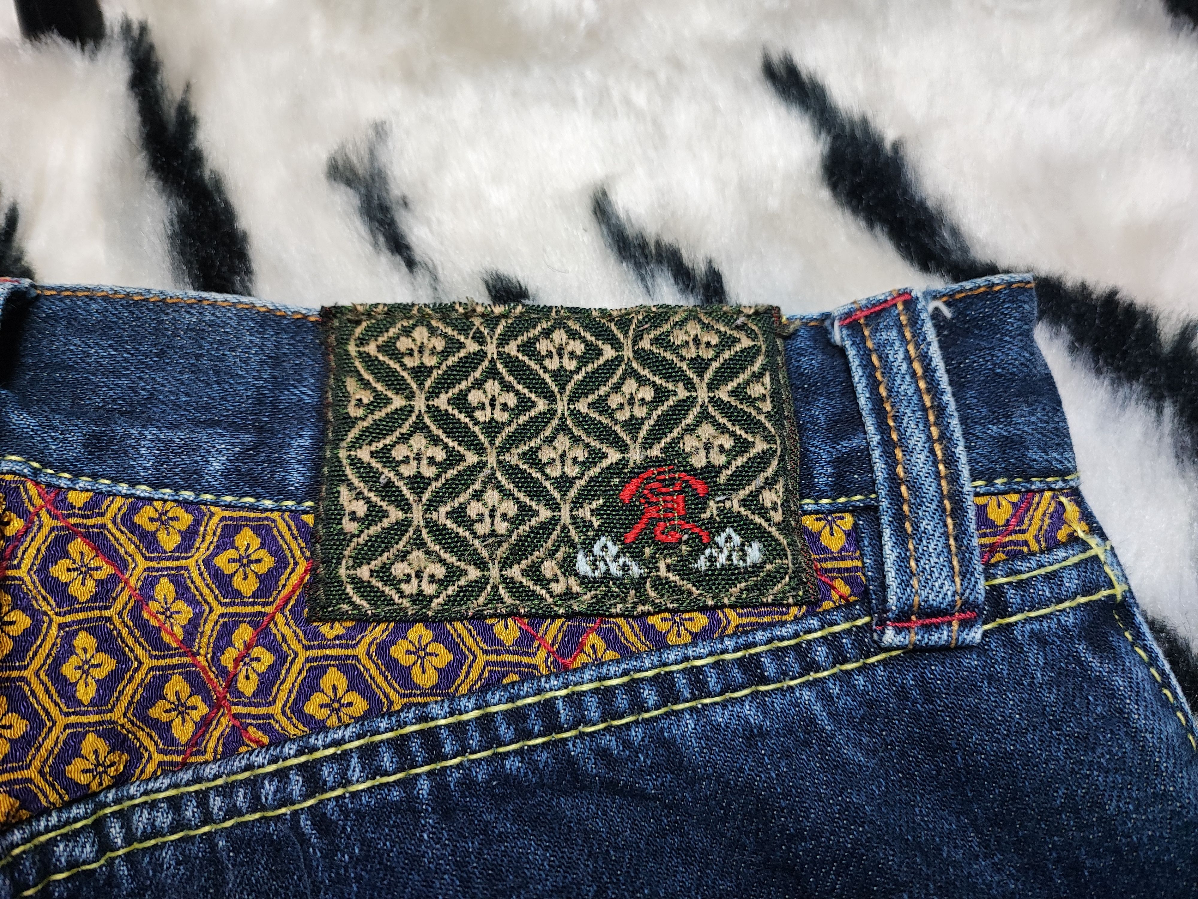 If Six Was Nine × Japanese Brand KURA DENIM JEANS EMBROIDERY DESIGN Size US 28 / EU 44 - 17 Thumbnail