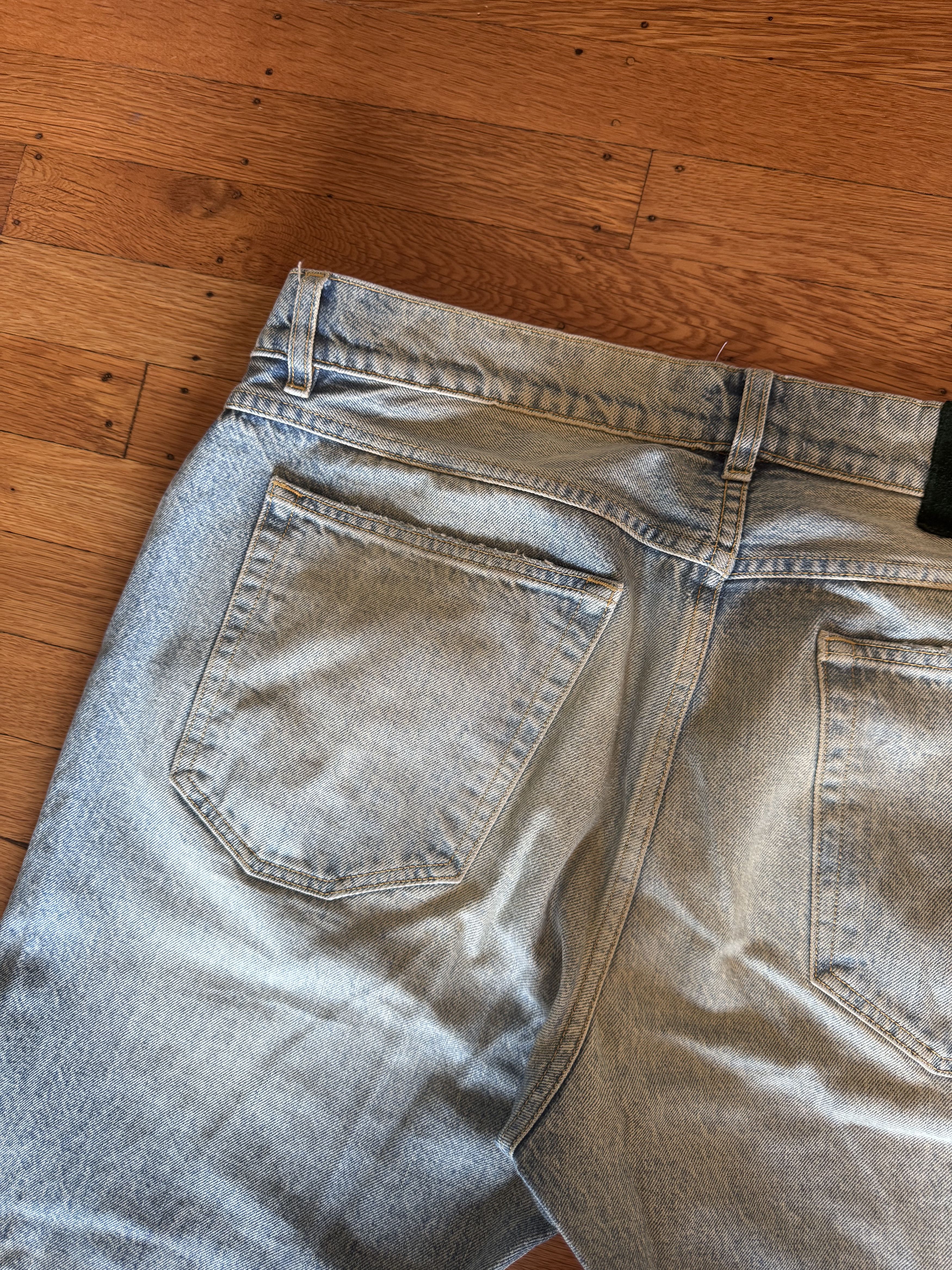 BTFL BTFL Distressed Light Wash Denim Size US 34 / EU 50 - 7 Thumbnail
