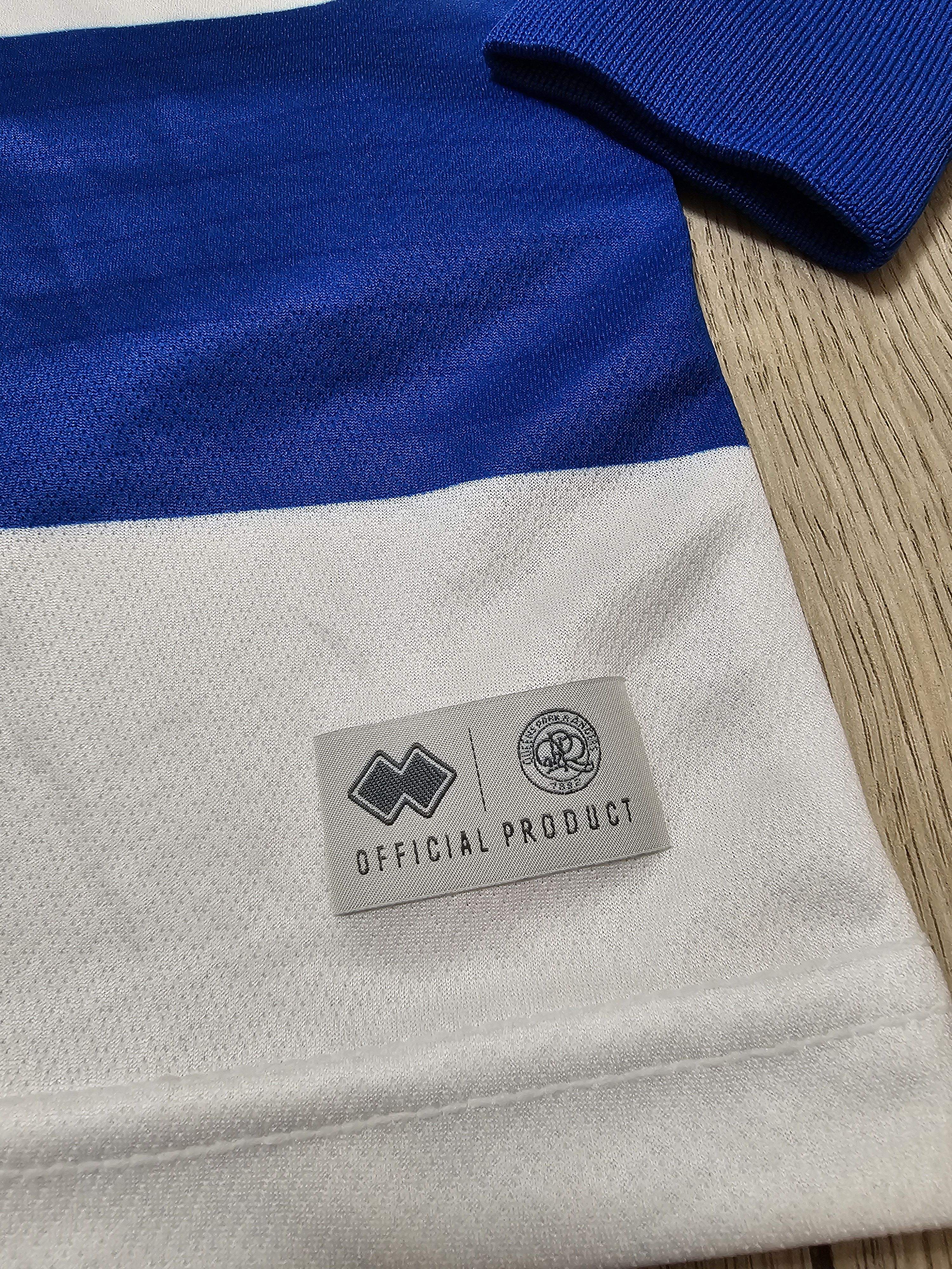 All Sport × Errea QUEENS PARK RANGERS 2017 2018 HOME FOOTBALL SOCCER JERSEY Size US M / EU 48-50 / 2 - 7 Thumbnail