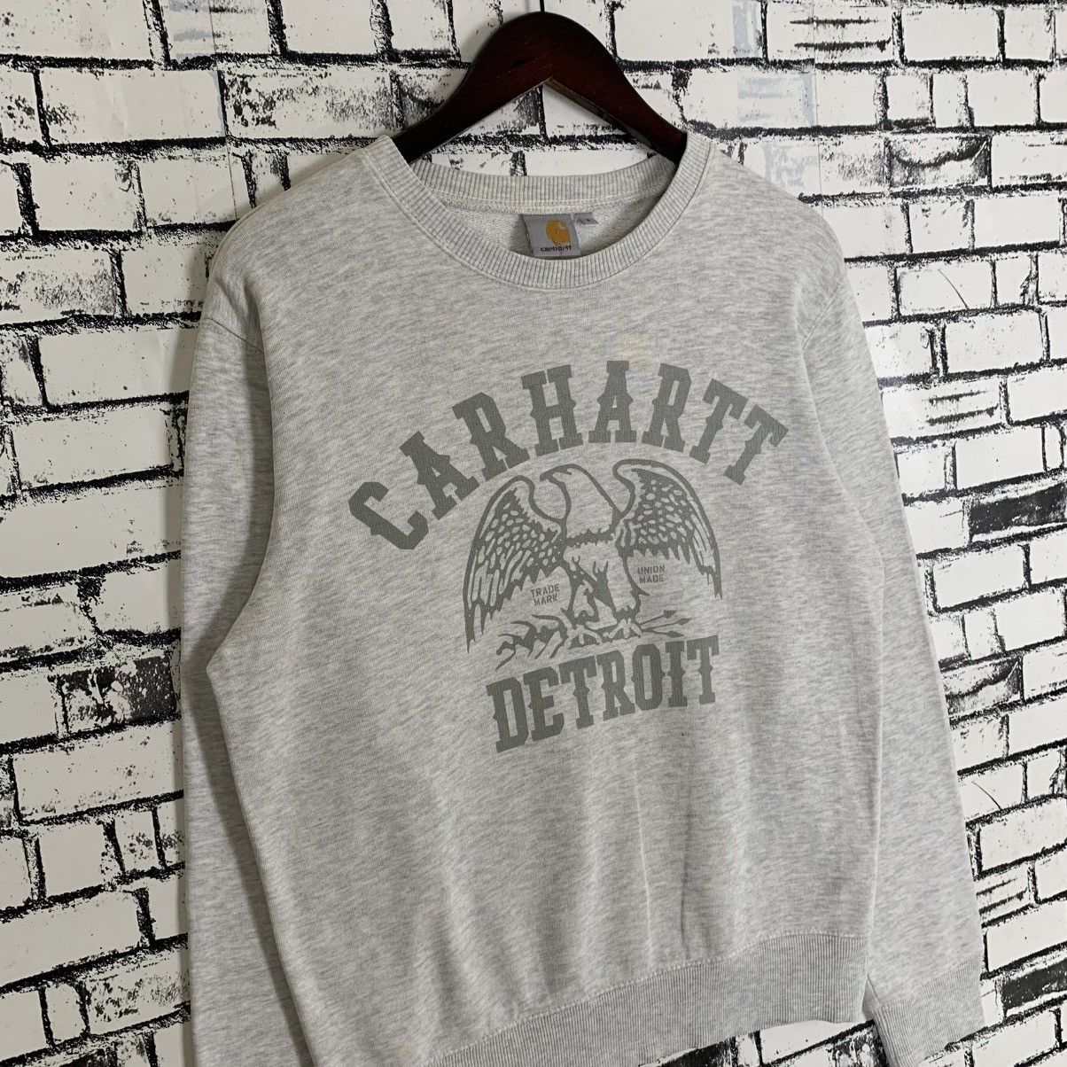 Carhartt Vintage Carhartt Sweatshirt Carhatt Detroit Crewneck Size US S / EU 44-46 / 1 - 3 Thumbnail