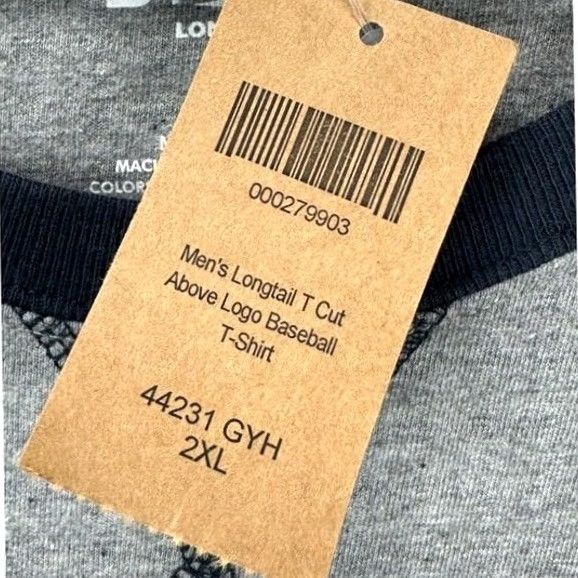 Duluth Trading Company Duluth Trading Co. Longtail T T-Shirt Mens 2XL Grey 3-Quarter Sleeve Tee NEW A1 Size US XXL / EU 58 / 5 - 5 Thumbnail