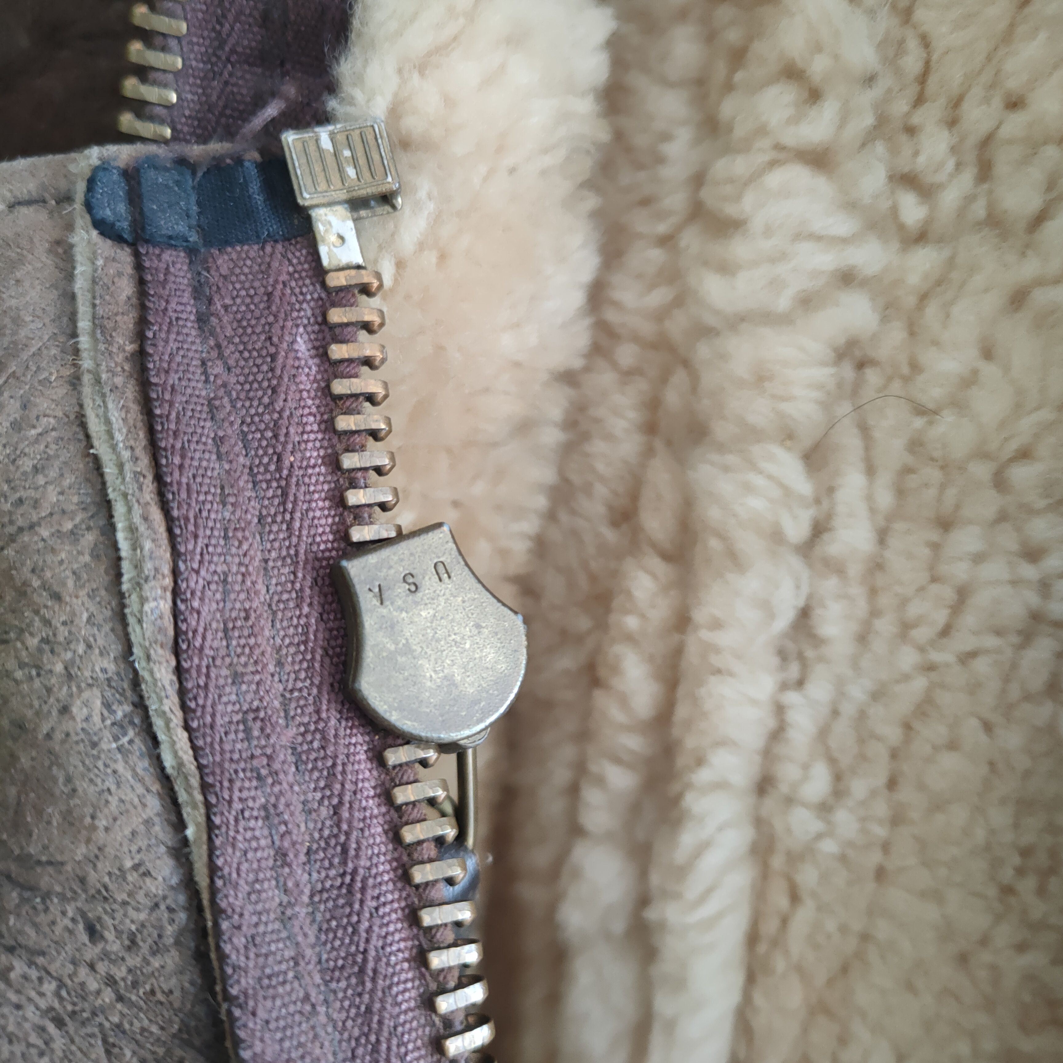 Avirex Vintage Avirex B-6 Sheepskin Leather Jacket Size US L / EU 52-54 / 3 - 17 Thumbnail