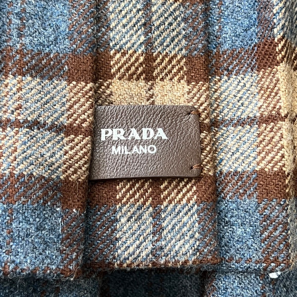 Prada PRADA RAF SIMONS 2024AW Check Wool Twill Shirt & Skirt Setup Size S / US 4 / IT 40 - 15 Thumbnail