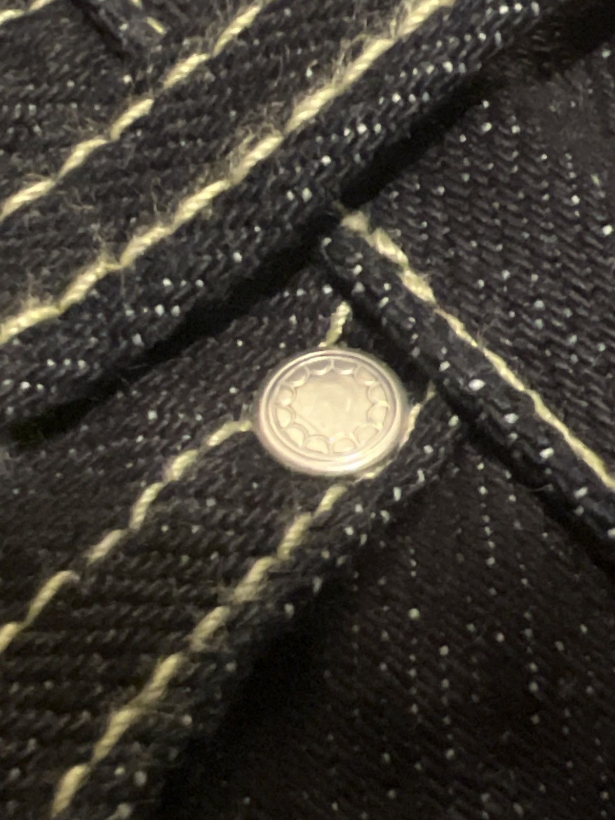 Original Fake Ss10 Chomper Denim Size US 31 - 13 Thumbnail