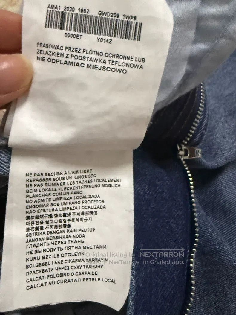 Miu Miu Miu Miu Size M Wide-leg jeans Size 26" / US 2 / IT 38 - 6 Thumbnail