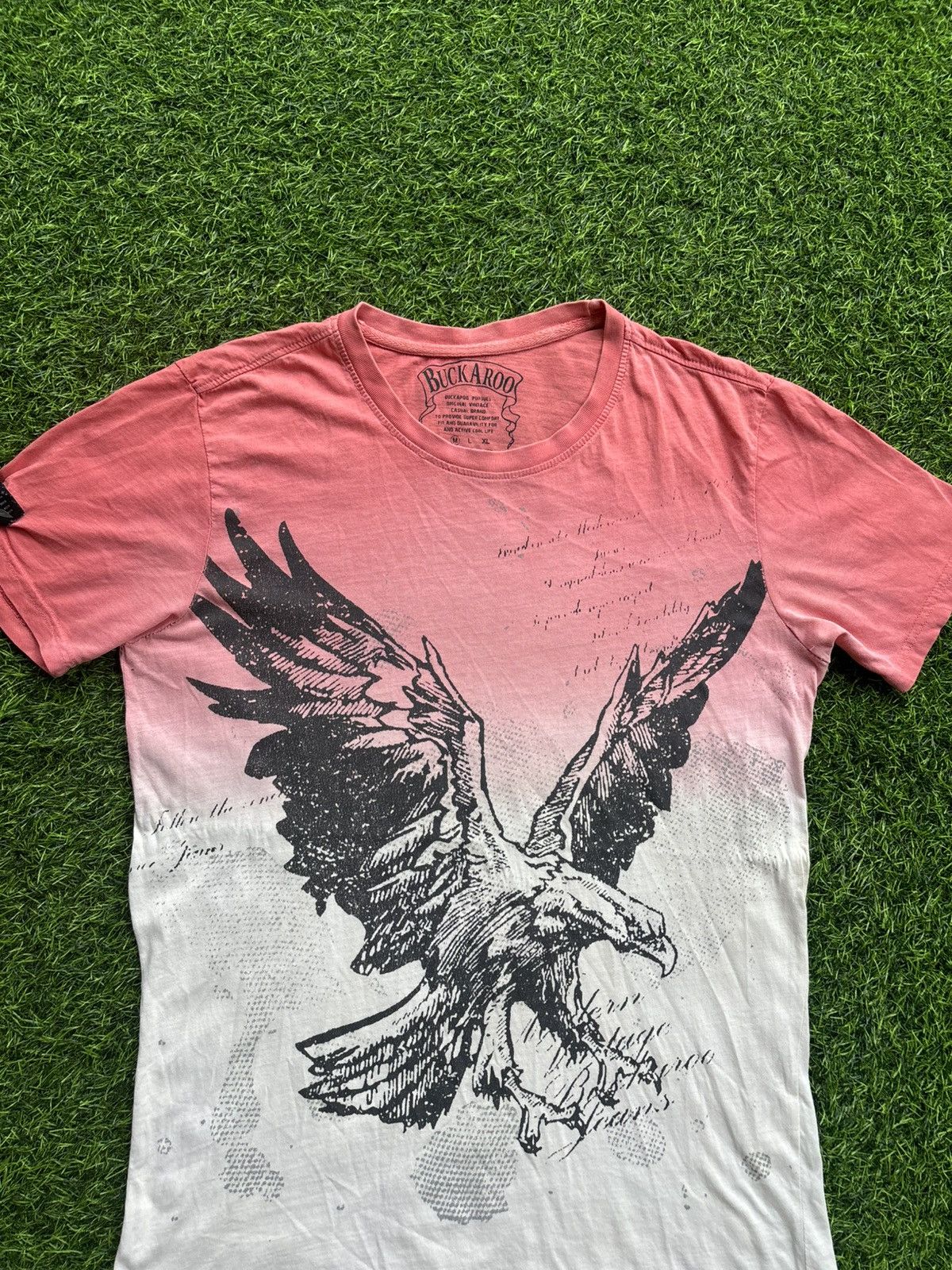 BUCKAROO Y2k Buckaroo Eagle Tshirt Size US M / EU 48-50 / 2 - 2 Thumbnail