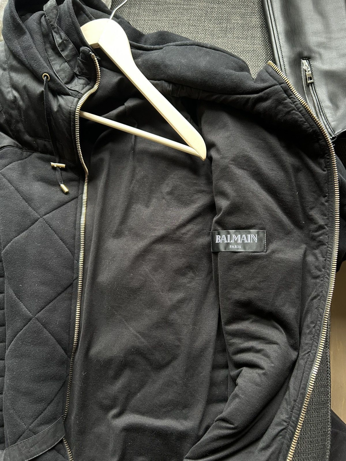 Balmain Mens Balmain Winter Coat Size US M / EU 48-50 / 2 - 3 Thumbnail