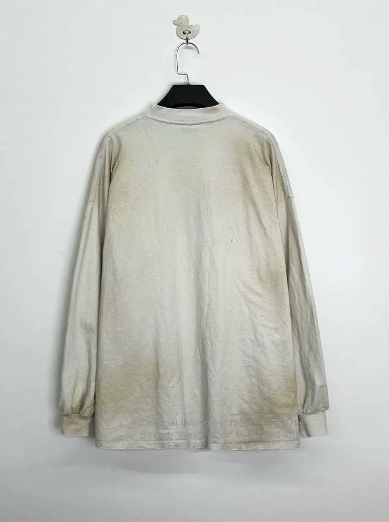 Balenciaga Balenciaga White Distressed Embroidered Longsleeve. Size US XXS / EU 40 - 2 Thumbnail