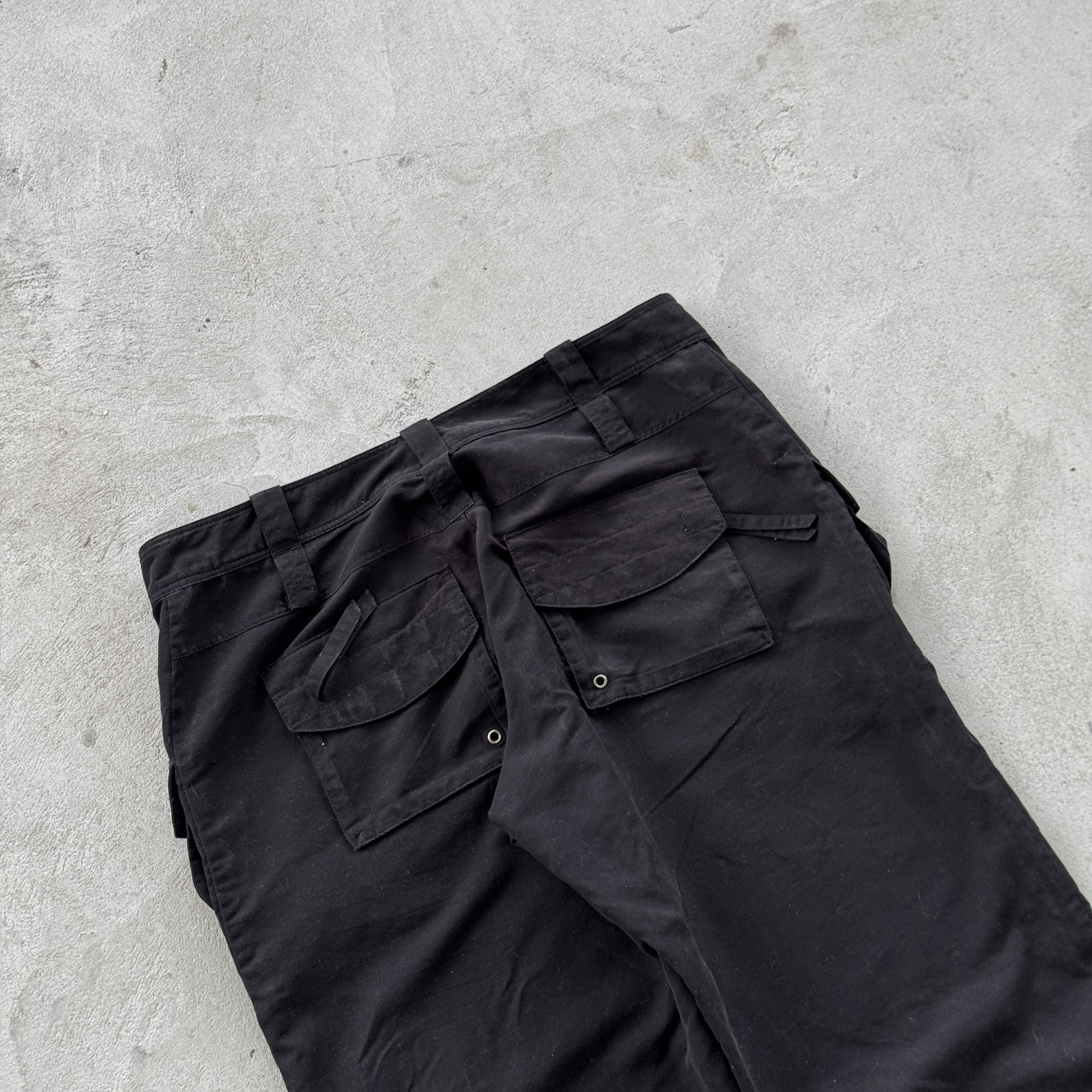 Puma Vintage Puma Nylon Baggy Cargo Pants Size 32" / US 10 / IT 46 - 4 Thumbnail