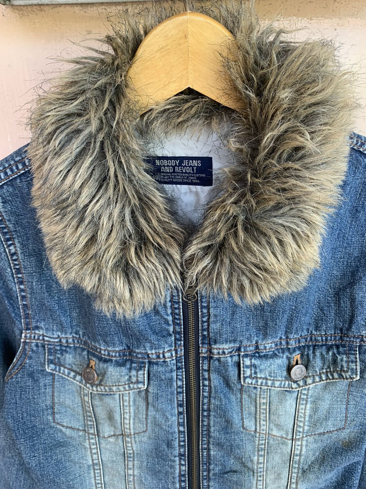 If Six Was Nine × Japanese Brand × Le Grande Bleu (L.G.B.) 💸BINDINGOFFER💸Faux fur raccon denim style Ifsixwasnine lgb Size US M / EU 48-50 / 2 - 6 Thumbnail