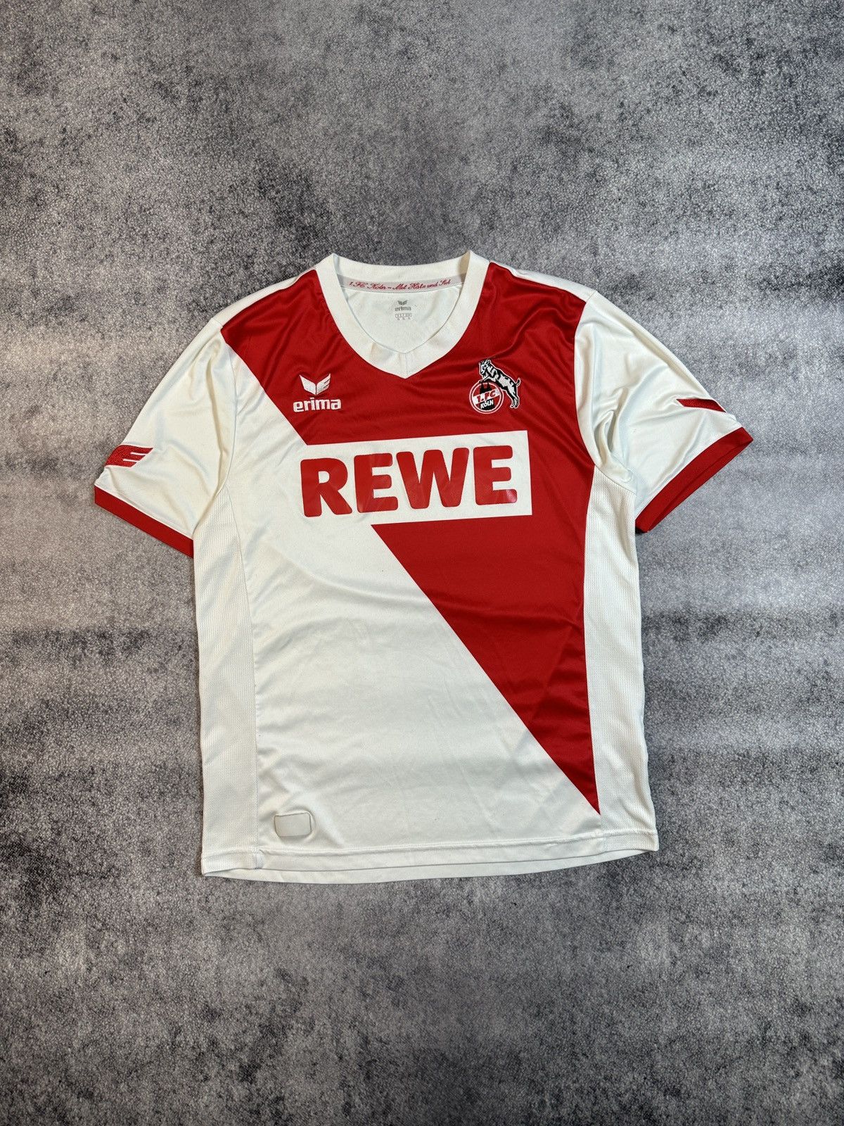 Erima Vintage Erima 1. FC Koln Soccer Jersey Rare Streetwear XL Size US XL / EU 56 / 4 - 1 Thumbnail