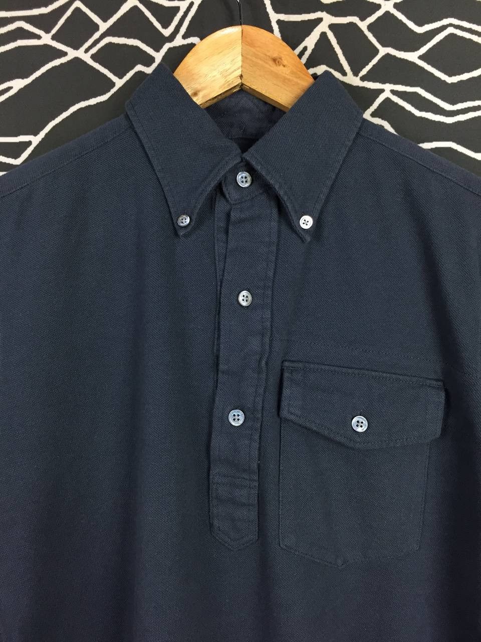 Engineered Garments Engineered Garments Popover Button Down Polo Shirt Size US XS / EU 42 / 0 - 3 Thumbnail