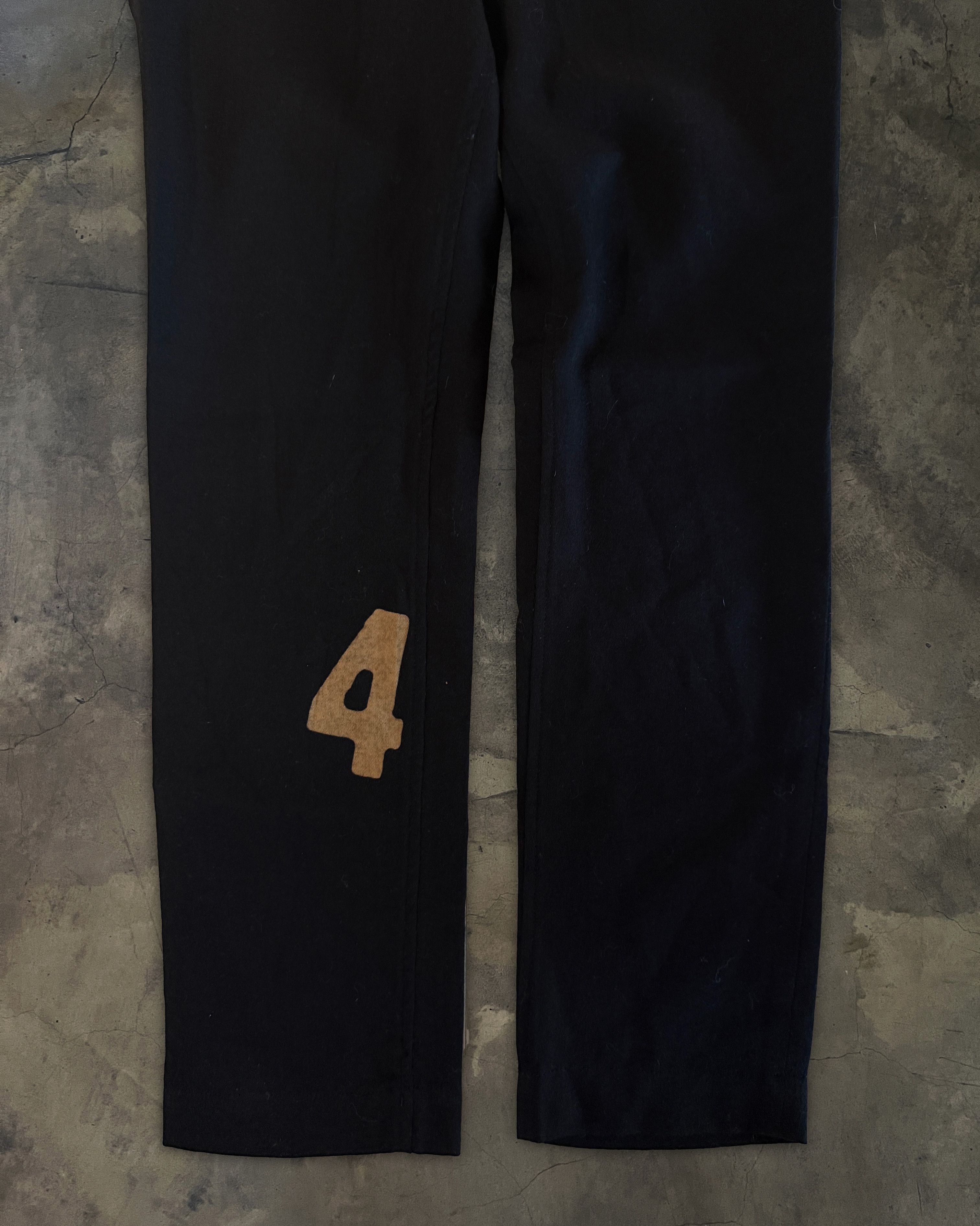 Yohji Yamamoto Y's AW2010 NUMBER 4 PRINT WOOL PANT Size US 29 - 3 Thumbnail