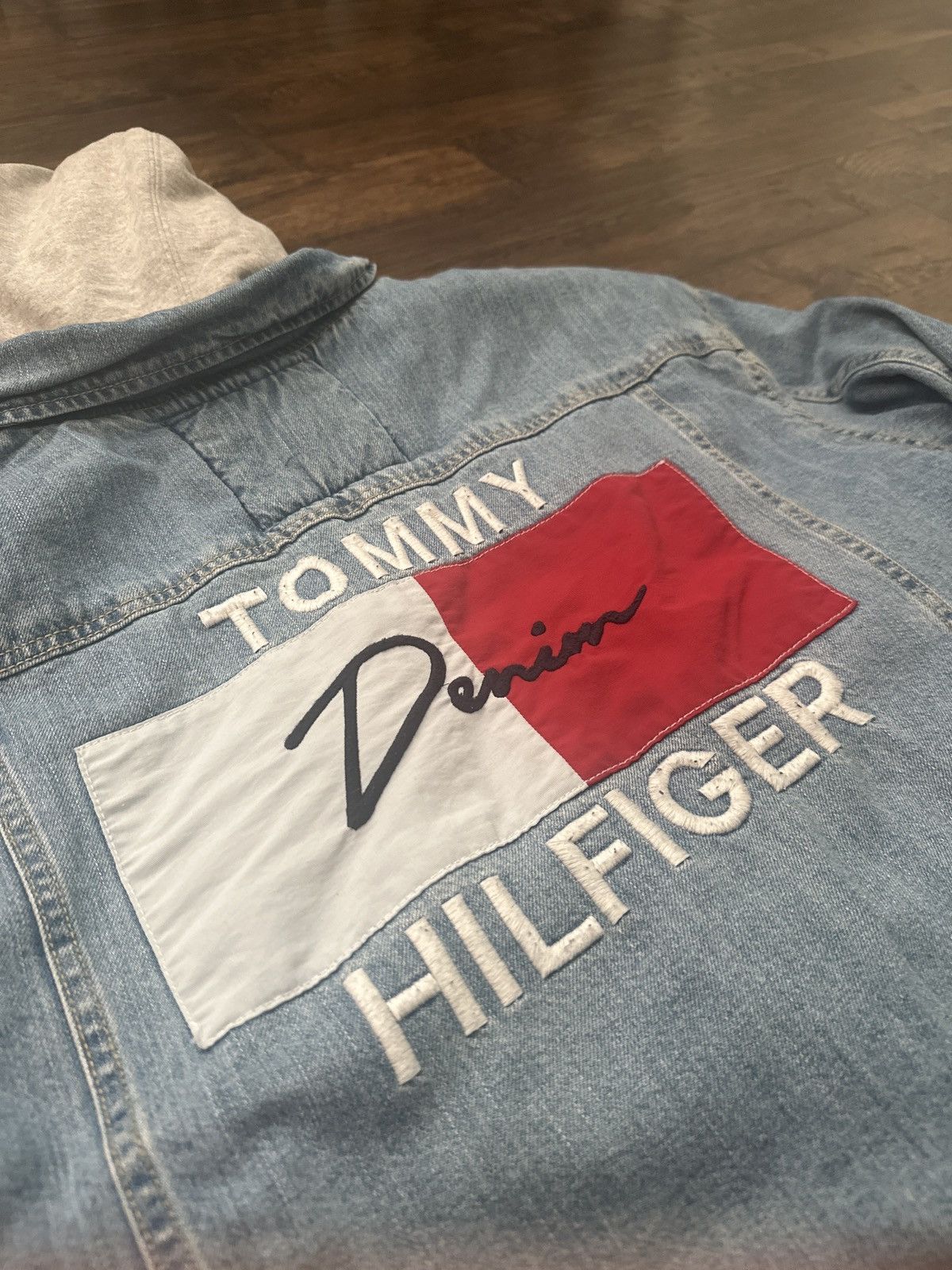 Tommy Hilfiger Tommy Hilfiger Denim Jacket Size US L / EU 52-54 / 3 - 4 Thumbnail