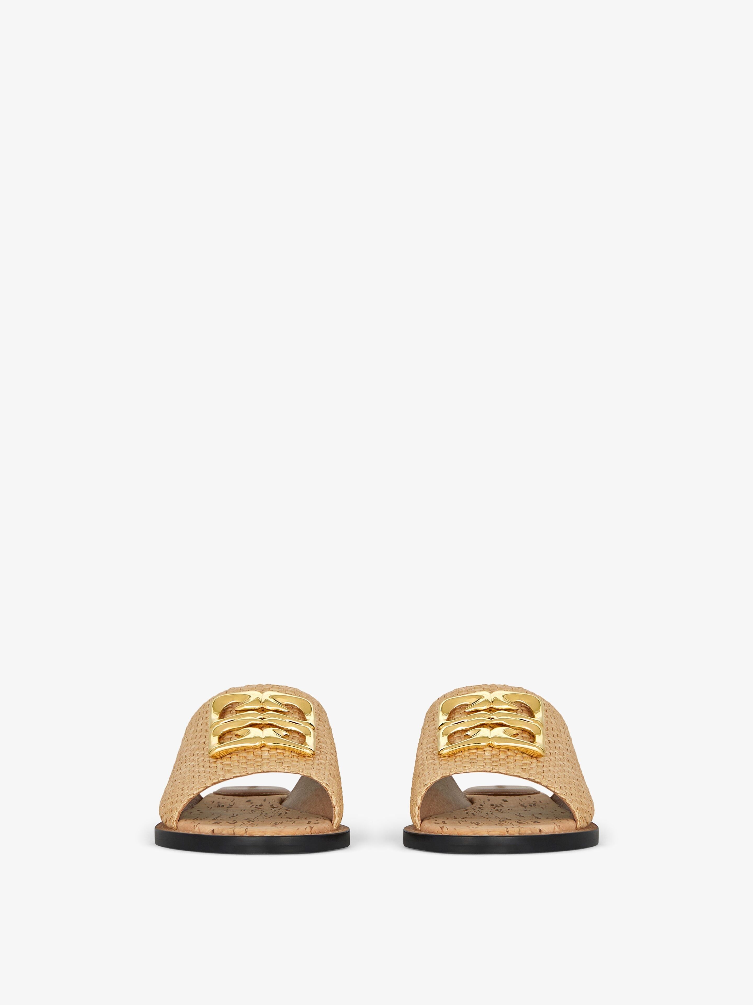 Givenchy o1srvl11e0625 4G Liquid Flat Mule Beige Size US 6 / IT 36 - 5 Thumbnail