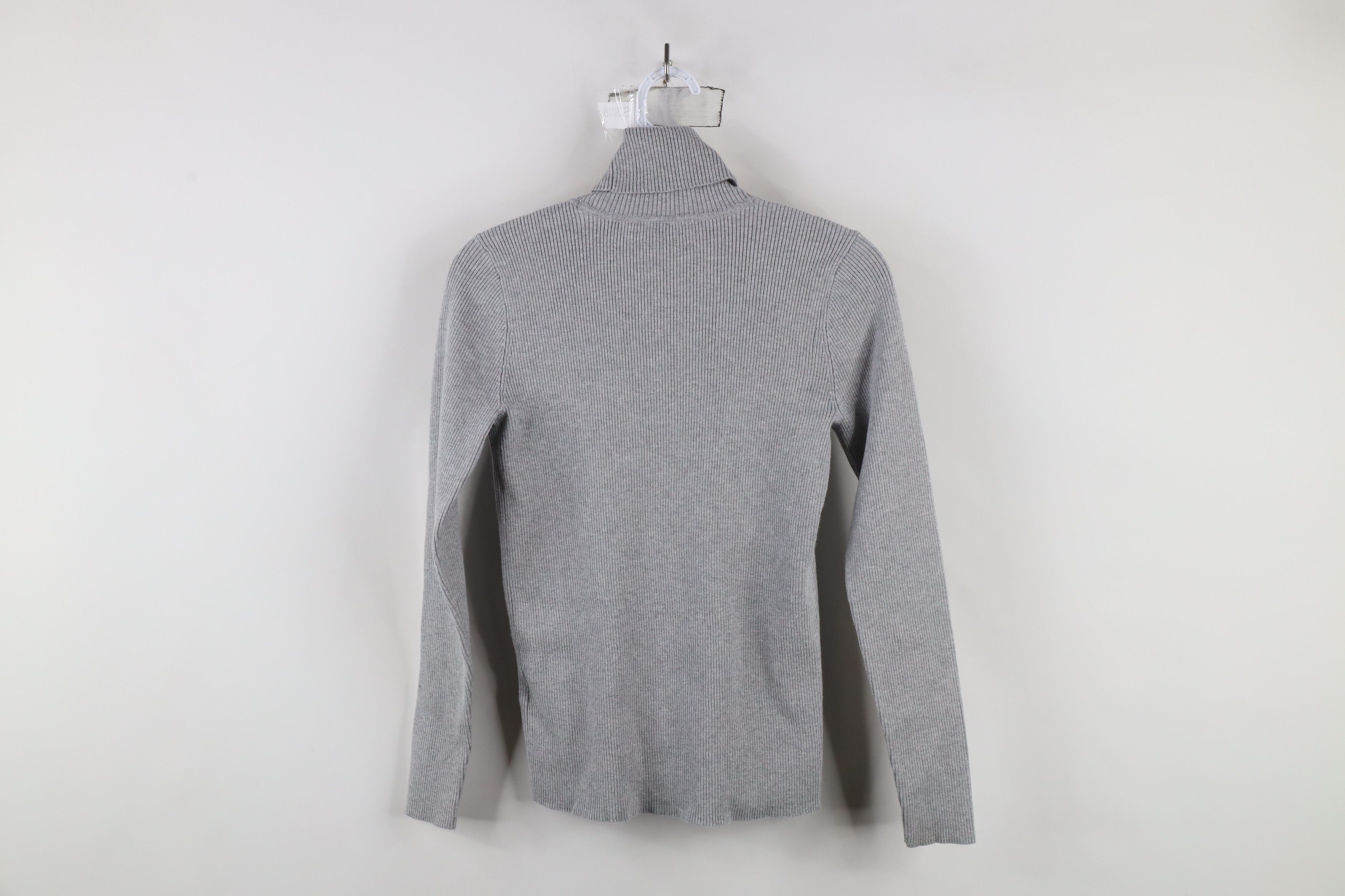 Ralph Lauren × Vintage Vintage 90s Ralph Lauren Ribbed Knit Turtleneck Sweater Size M / US 6-8 / IT 42-44 - 8 Thumbnail