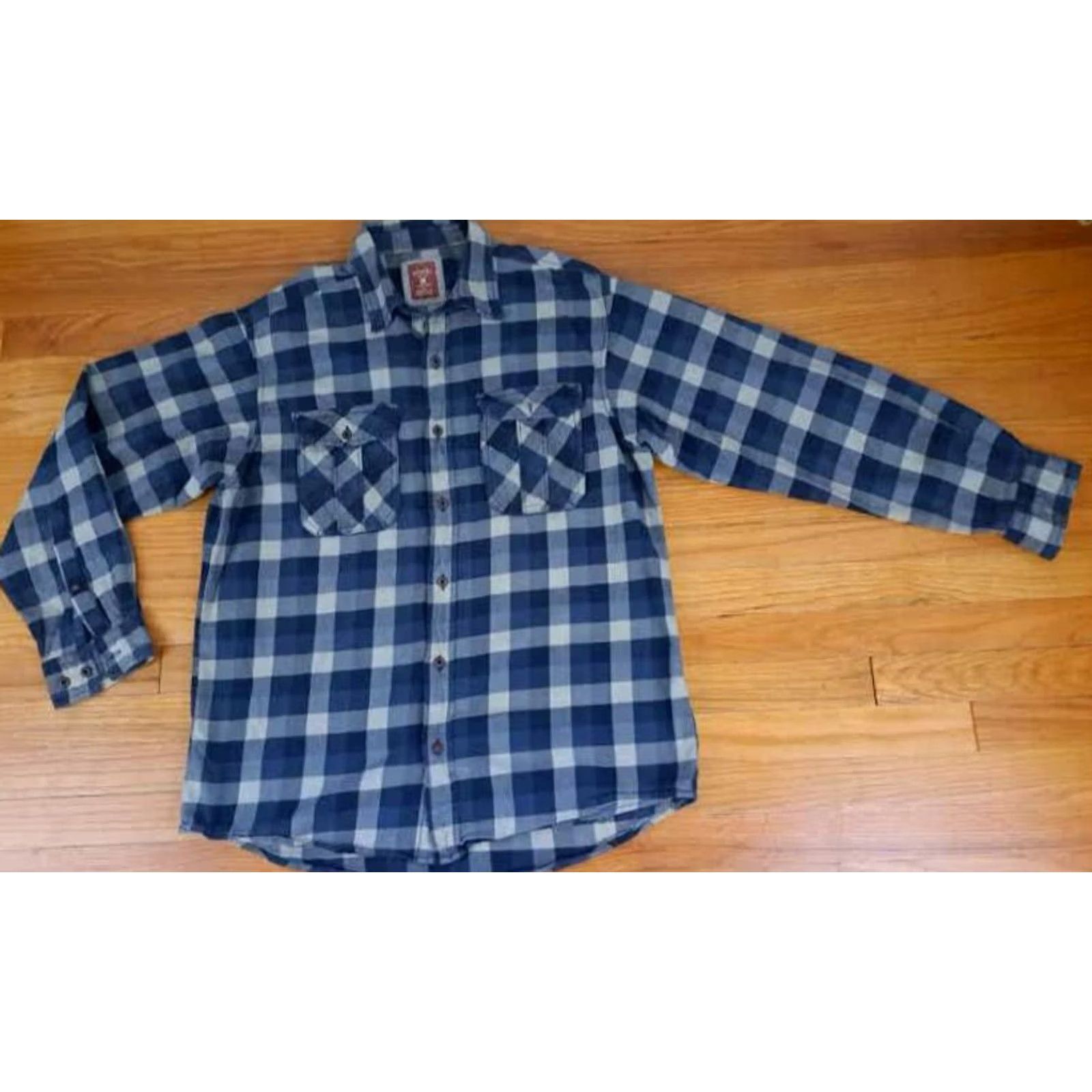 Vintage Red Head Red Plaid Cotton Full Button-Up Shirt L Long Sleeve Mens Size Large Size US L / EU 52-54 / 3 - 2 Thumbnail