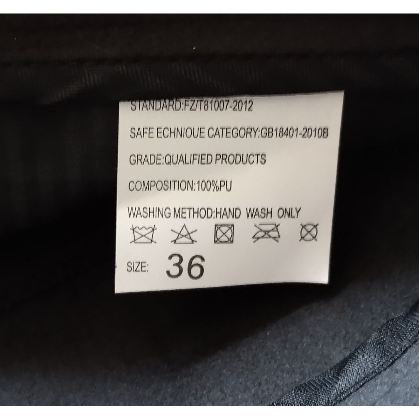Other NIB !! MEN'S MOTORCYCLE 5 POCKET CASUAL FAUX LEATHER PANT 36 Size US 36 / EU 52 - 5 Thumbnail