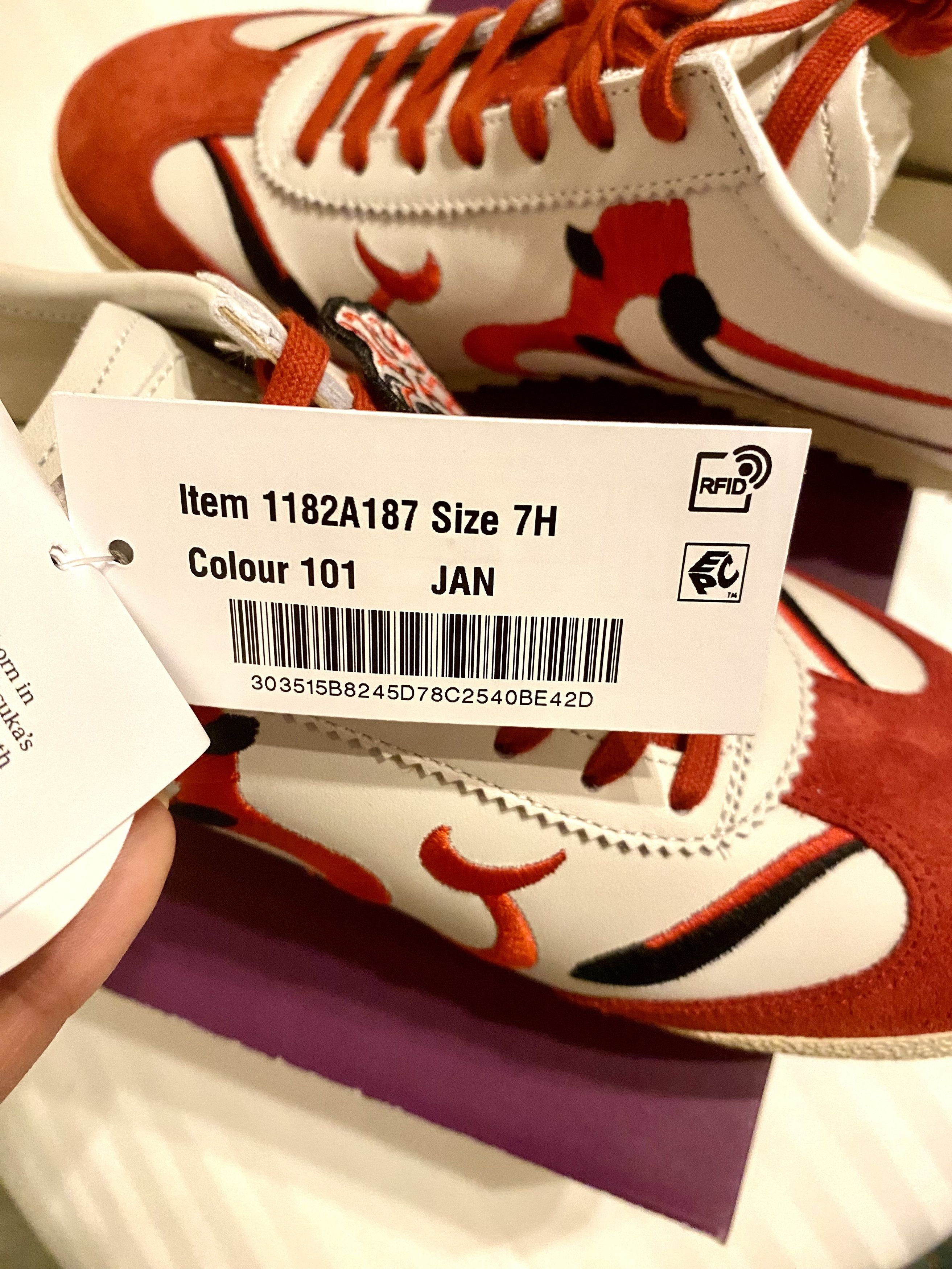 Onitsuka Tiger Onitsuka Tiger Nippon Made Red Leather Japan Exclusive Size US 7.5 / IT 37.5 - 11 Thumbnail