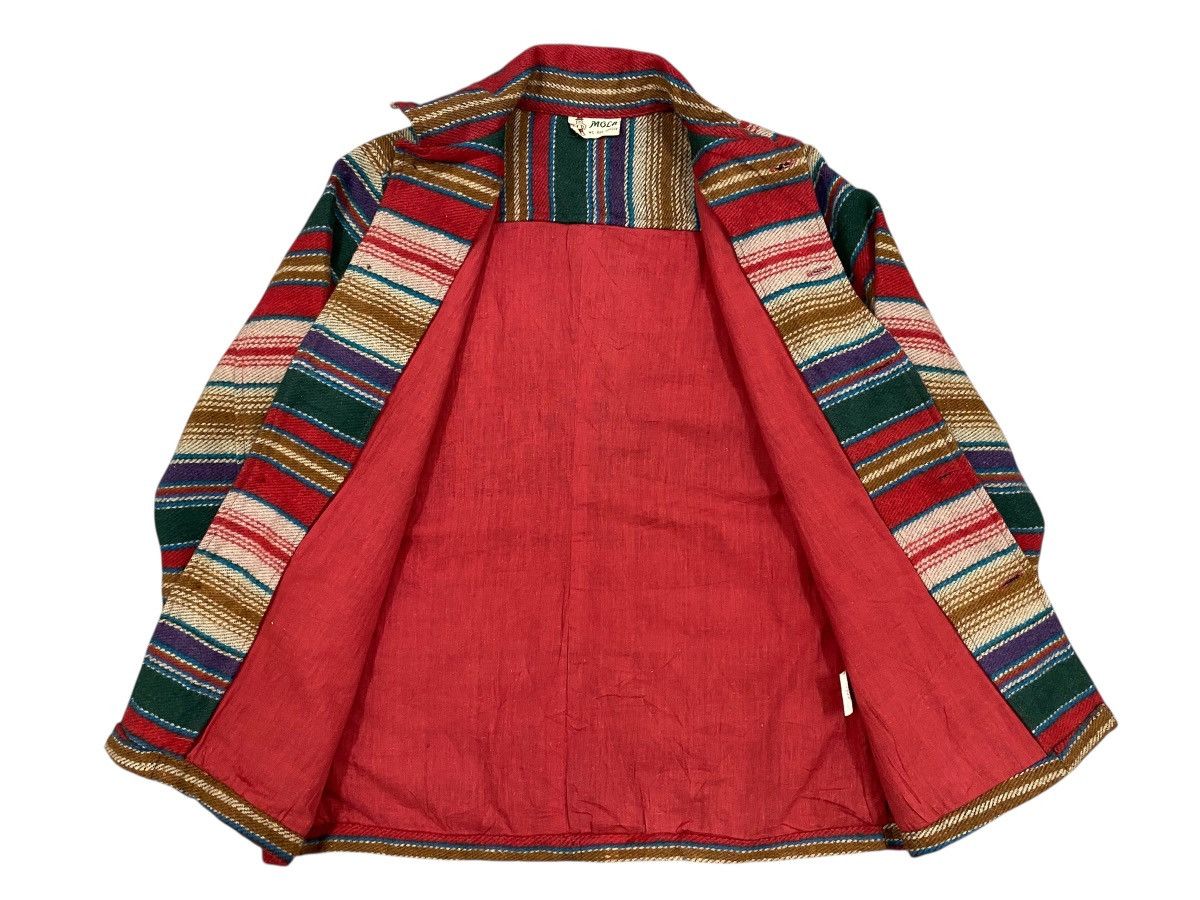 Japanese Brand Vtg Mola Wool Jacket Multicolour Button Up Size US S / EU 44-46 / 1 - 7 Thumbnail