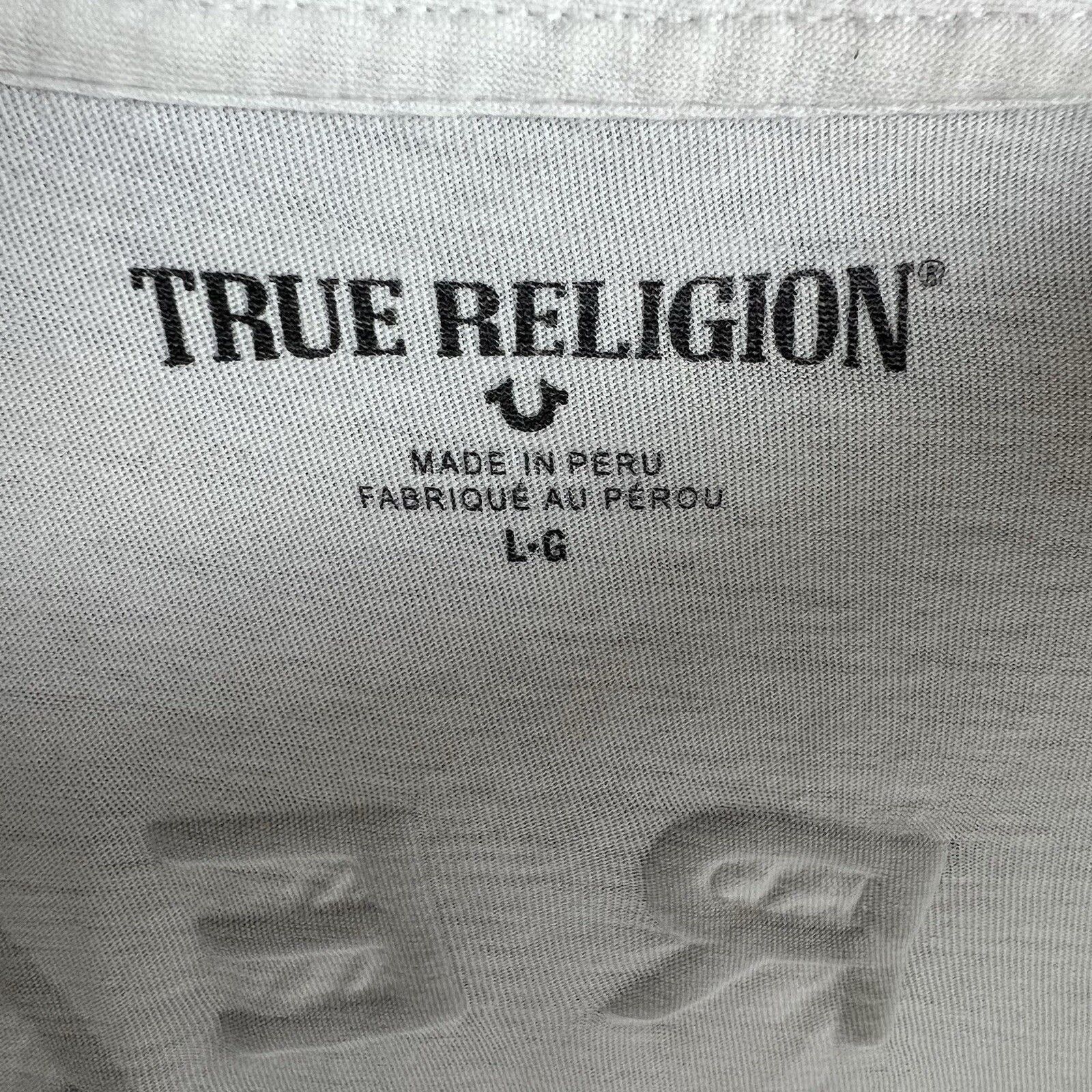 True Religion True Religion Tee Men's Size L Short Sleeve Size US L / EU 52-54 / 3 - 3 Thumbnail