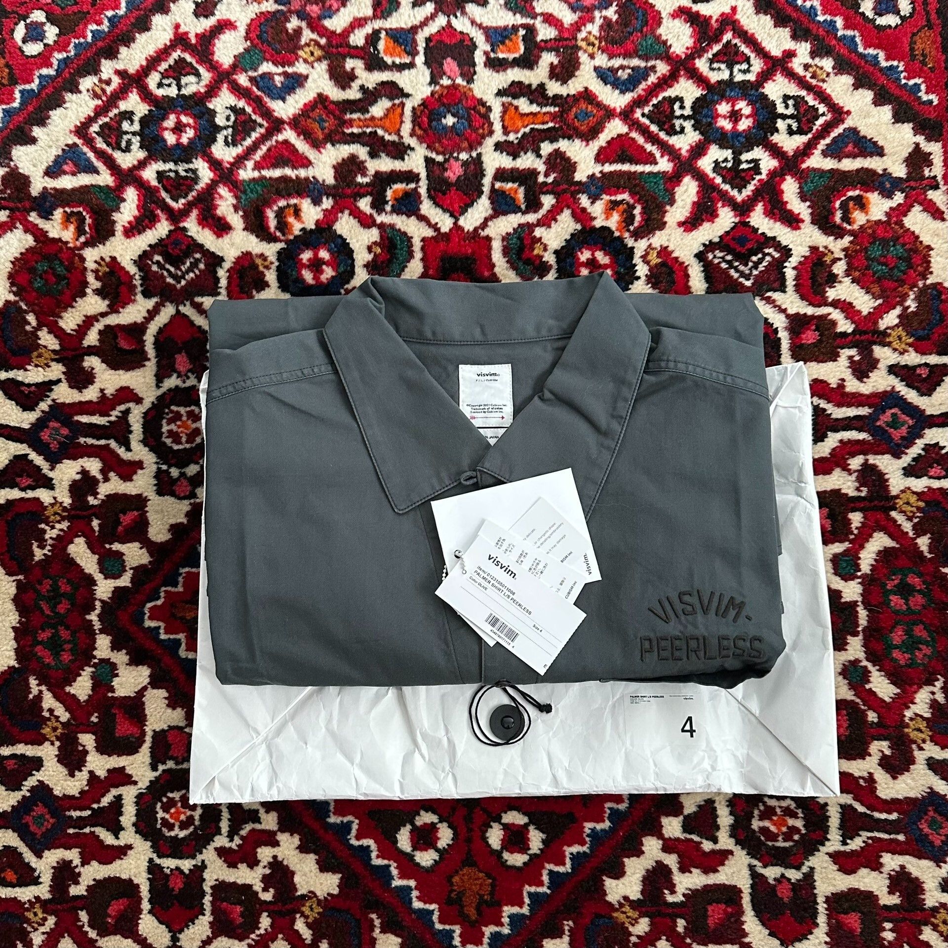 Visvim visvim 23SS Palmer L/S Shirt Size US XL / EU 56 / 4 - 1 Thumbnail