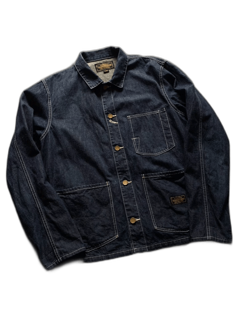 ジャケット・アウター NEIGHBORHOOD WASHED. HUSTLAS / C- JKT M Neighborhood NEIGHBORHOOD HUSTLAS JKM03 Japanese Wash Denim