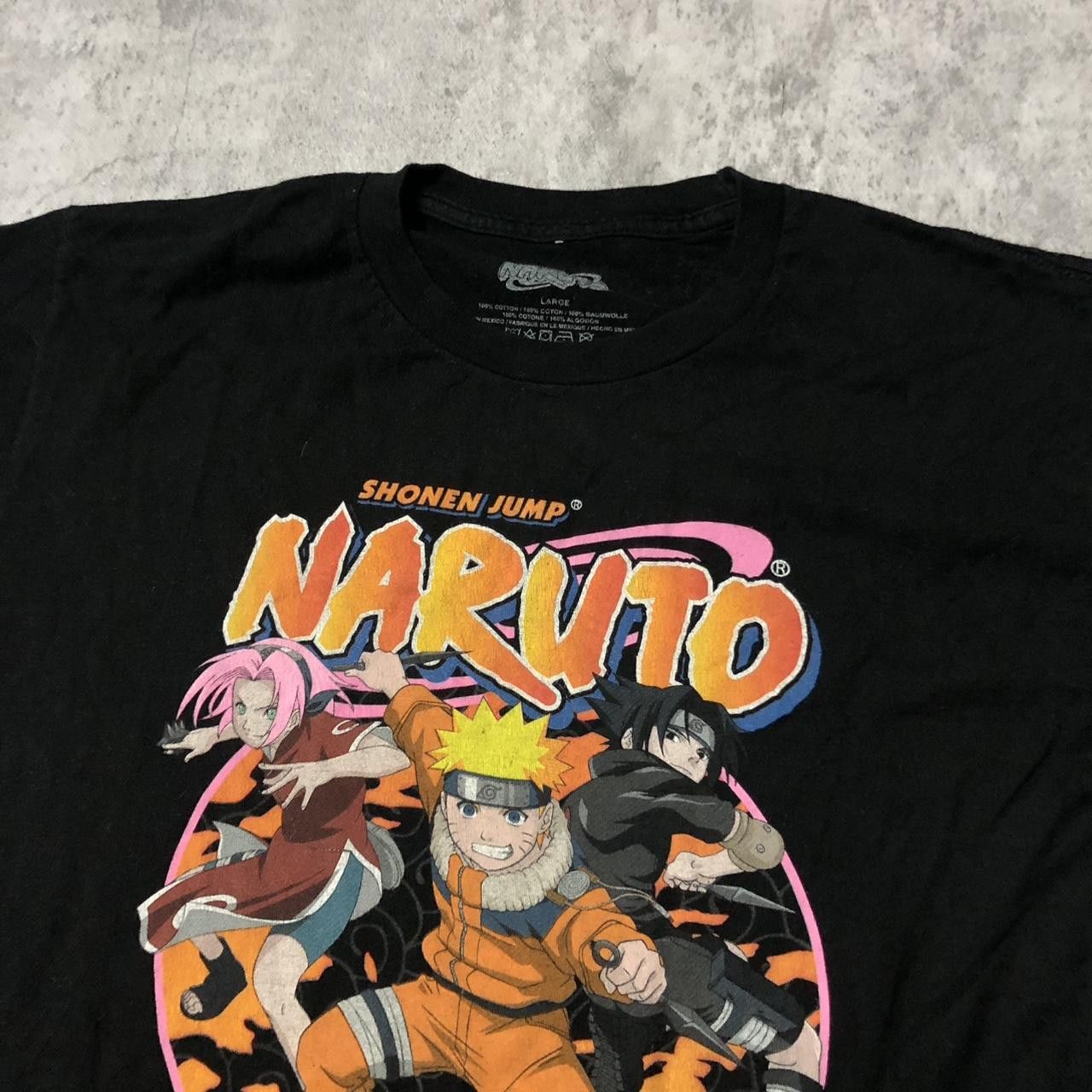 Other Black Naruto Shonen Jump T-shirt #Naruto #Anime Size US L / EU 52-54 / 3 - 2 Thumbnail
