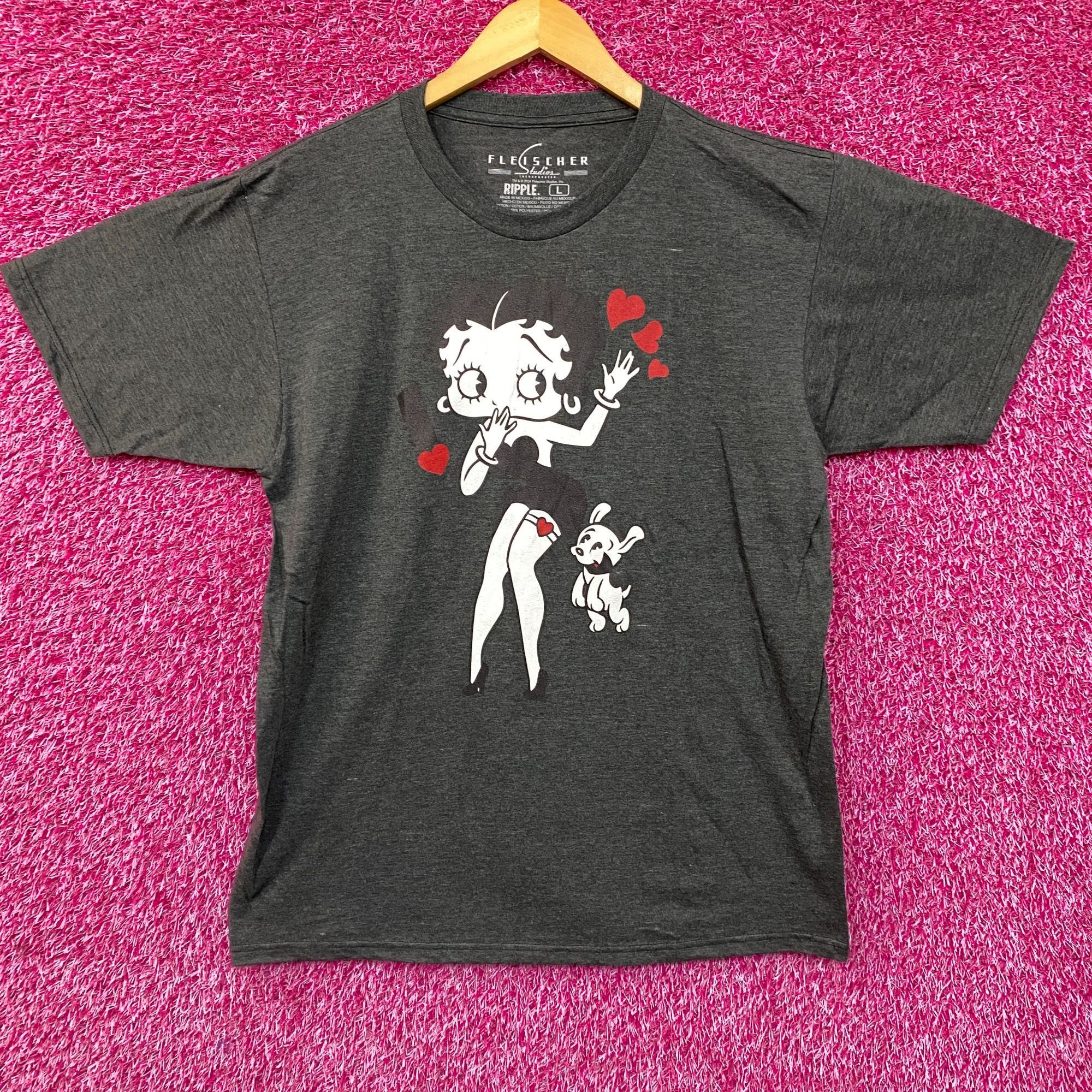 Ripple Junction Betty Boop and Pudgy Puppy Love Classic With Pup Vintage Sty Size US L / EU 52-54 / 3 - 1 Thumbnail