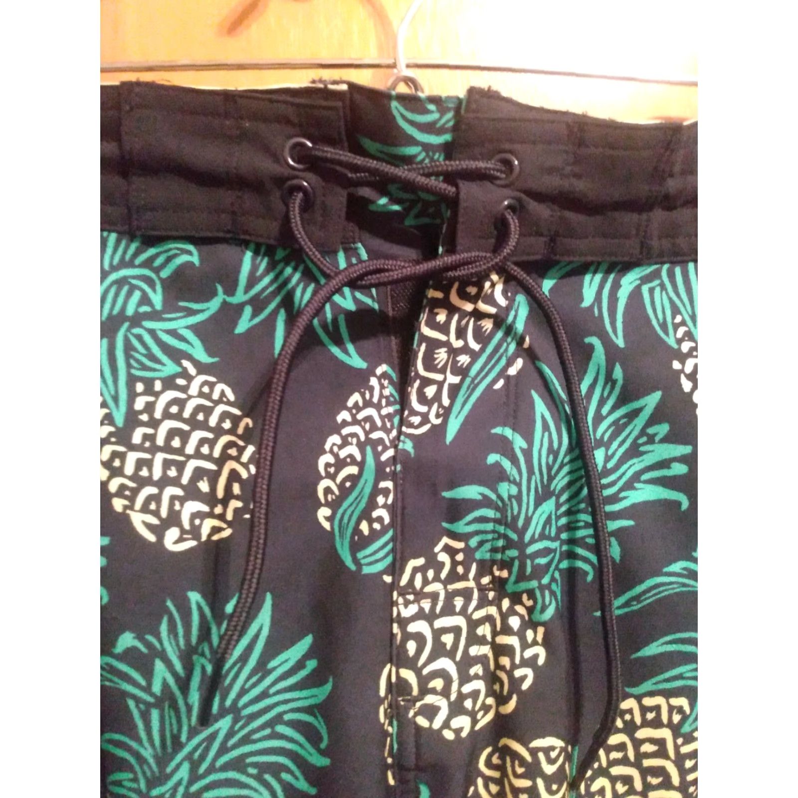 Old Navy OLD NAVY California Pineapple Board Short 34-36 Multicolor Men Bottom swimsuit, Board Shorts, Regular, 34-36, Pineapple, California, Mens Size US 34 / EU 50 - 2 Thumbnail