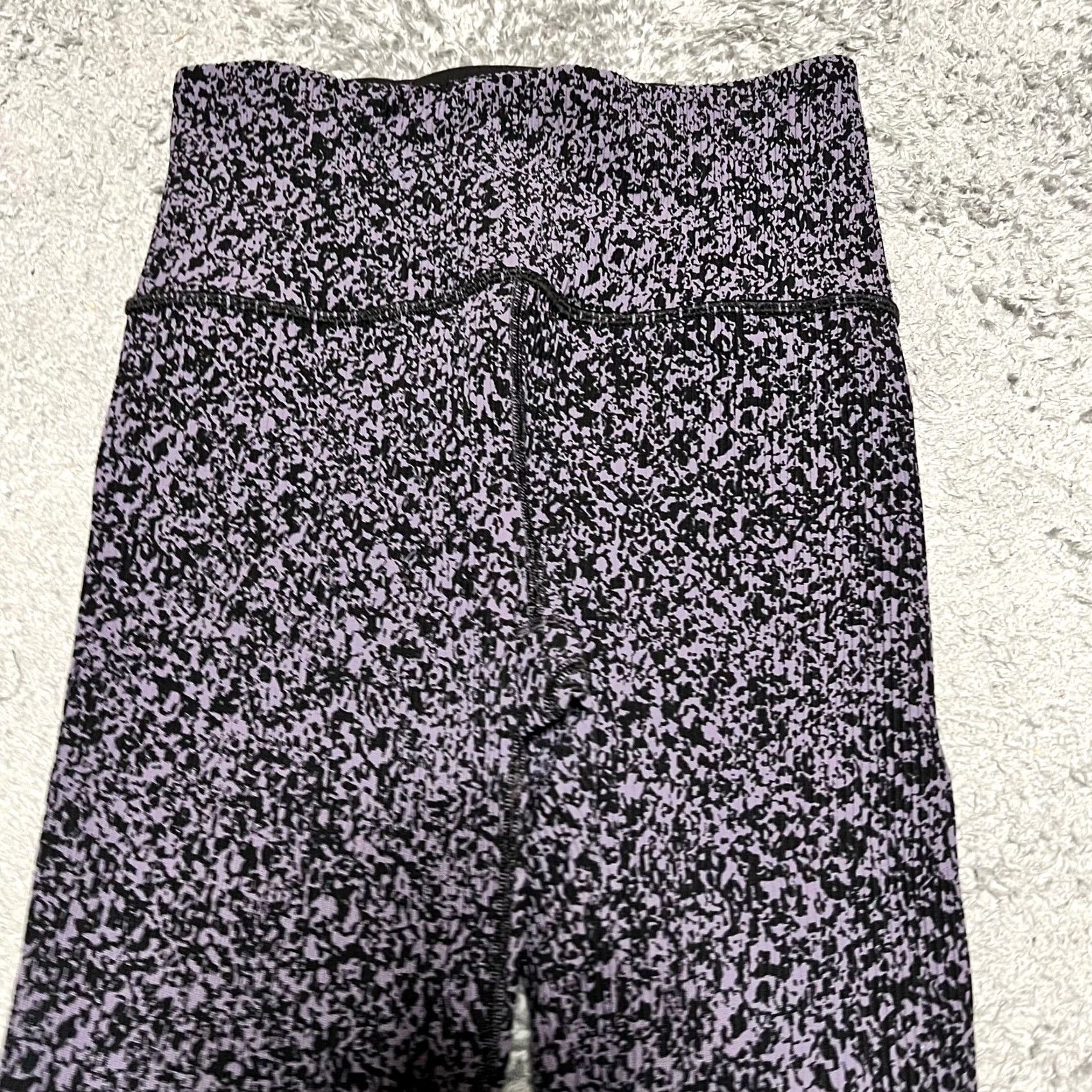 Athleta Athleta Leggings Womens Small Elation Rib Tight Purple S Womens Size 28" / US 6 / IT 42 - 2 Thumbnail