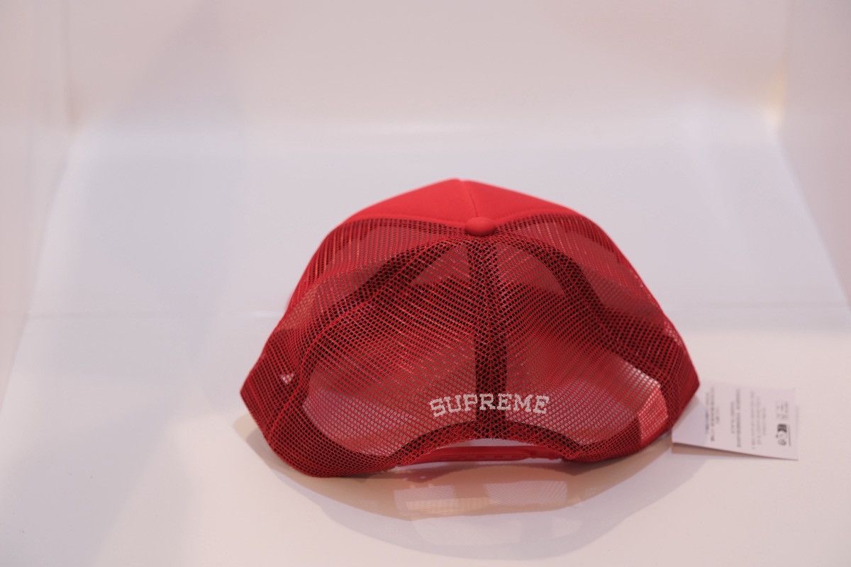 Supreme Supreme Pins Mesh Back 5-Panel Hat Red In Hand Size ONE SIZE - 3 Thumbnail