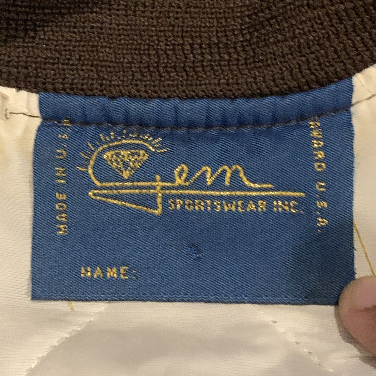 Other VTG 80s/90s DEADSTOCK VFW Satin Bomber Jacket Made in USA Size US XL / EU 56 / 4 - 4 Thumbnail